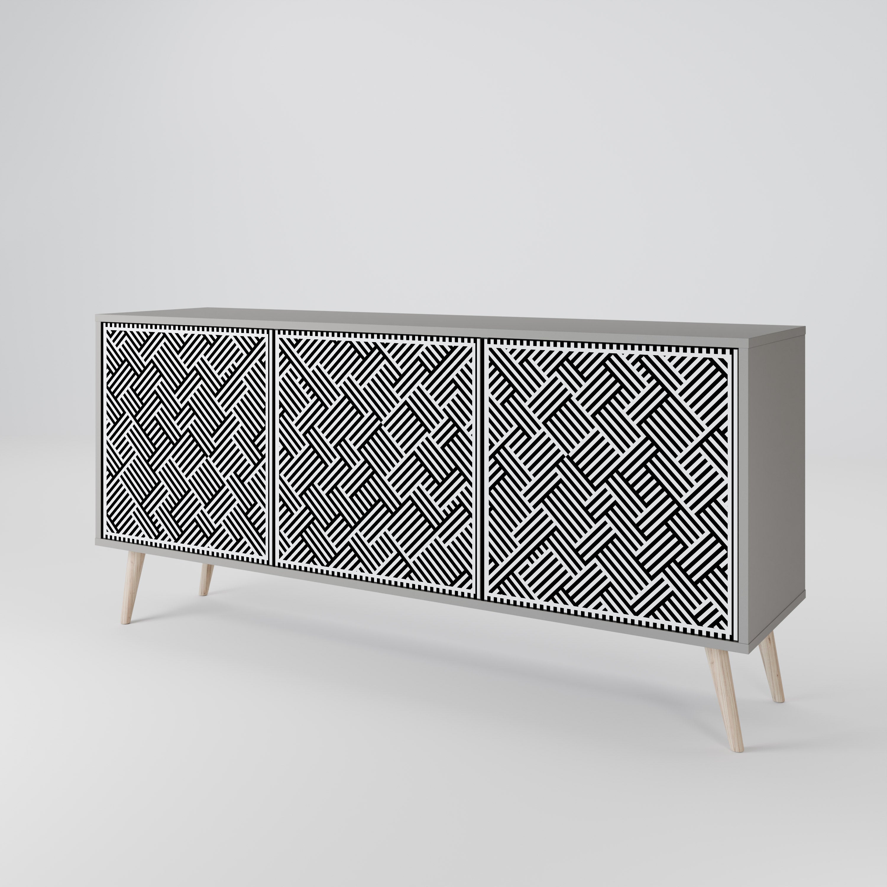 TEMPORARY SEQUENCE 3-Door Sideboard
