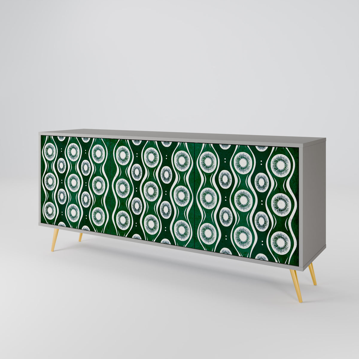 GREEN EYES Třídveřová komoda
