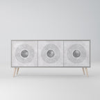 SOLID CIRCLES 3-Door Sideboard