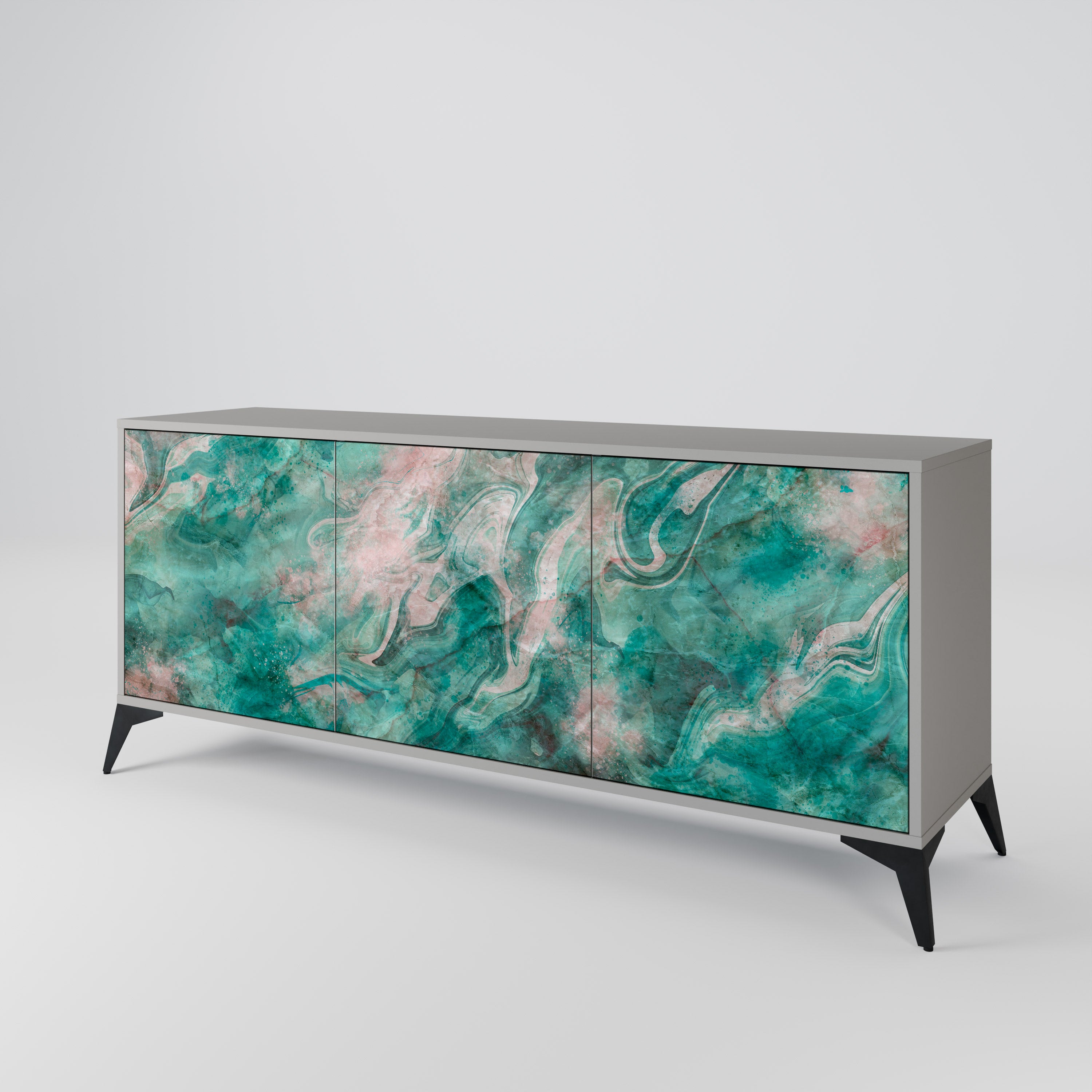ABSTRACT ALCHEMY 3-Door Sideboard