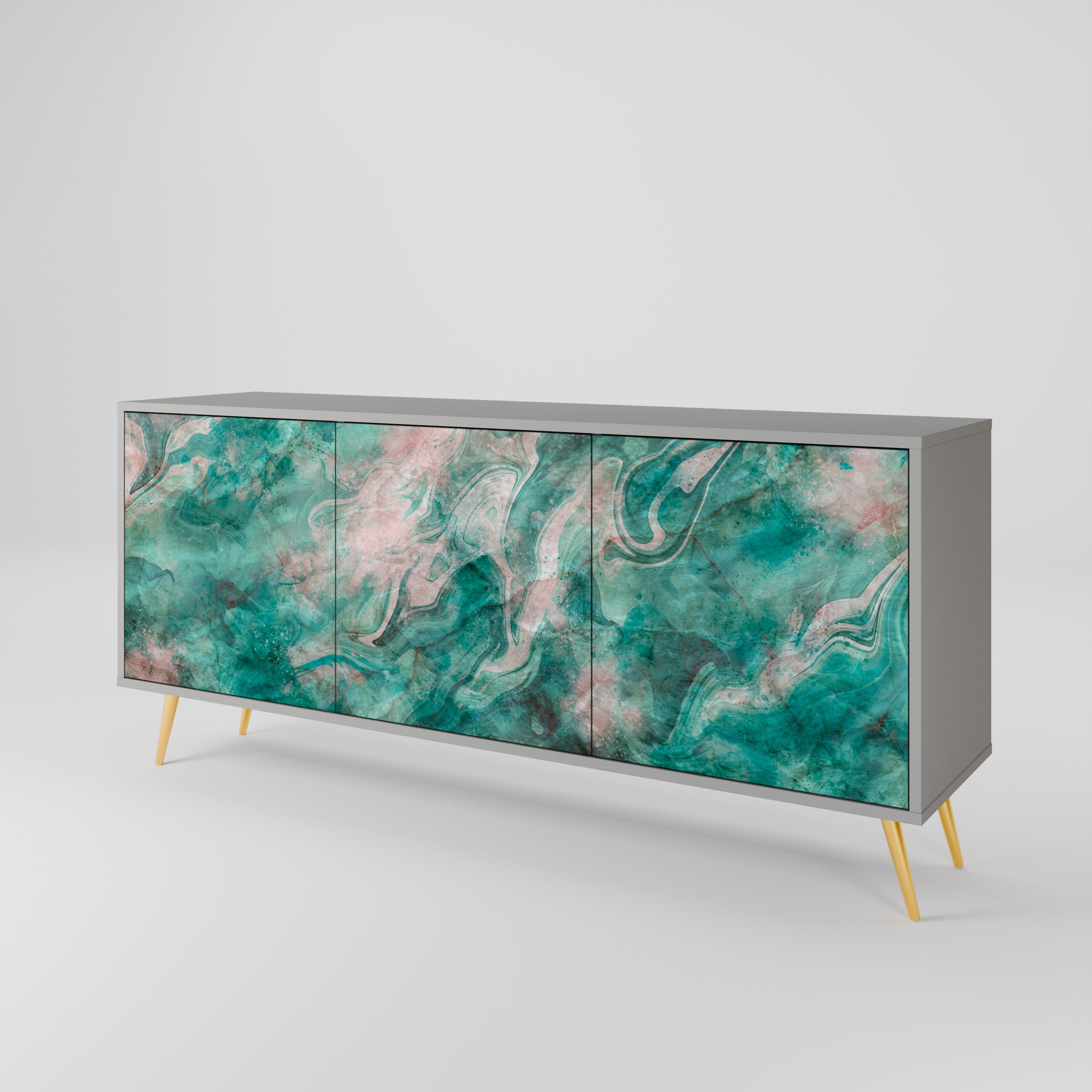 ABSTRACT ALCHEMY 3-Door Sideboard