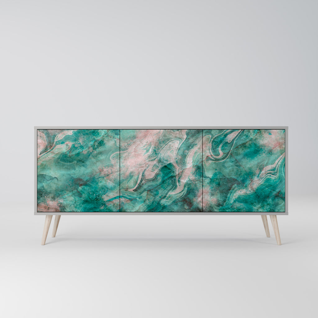 ABSTRACT ALCHEMY 3-Door Sideboard