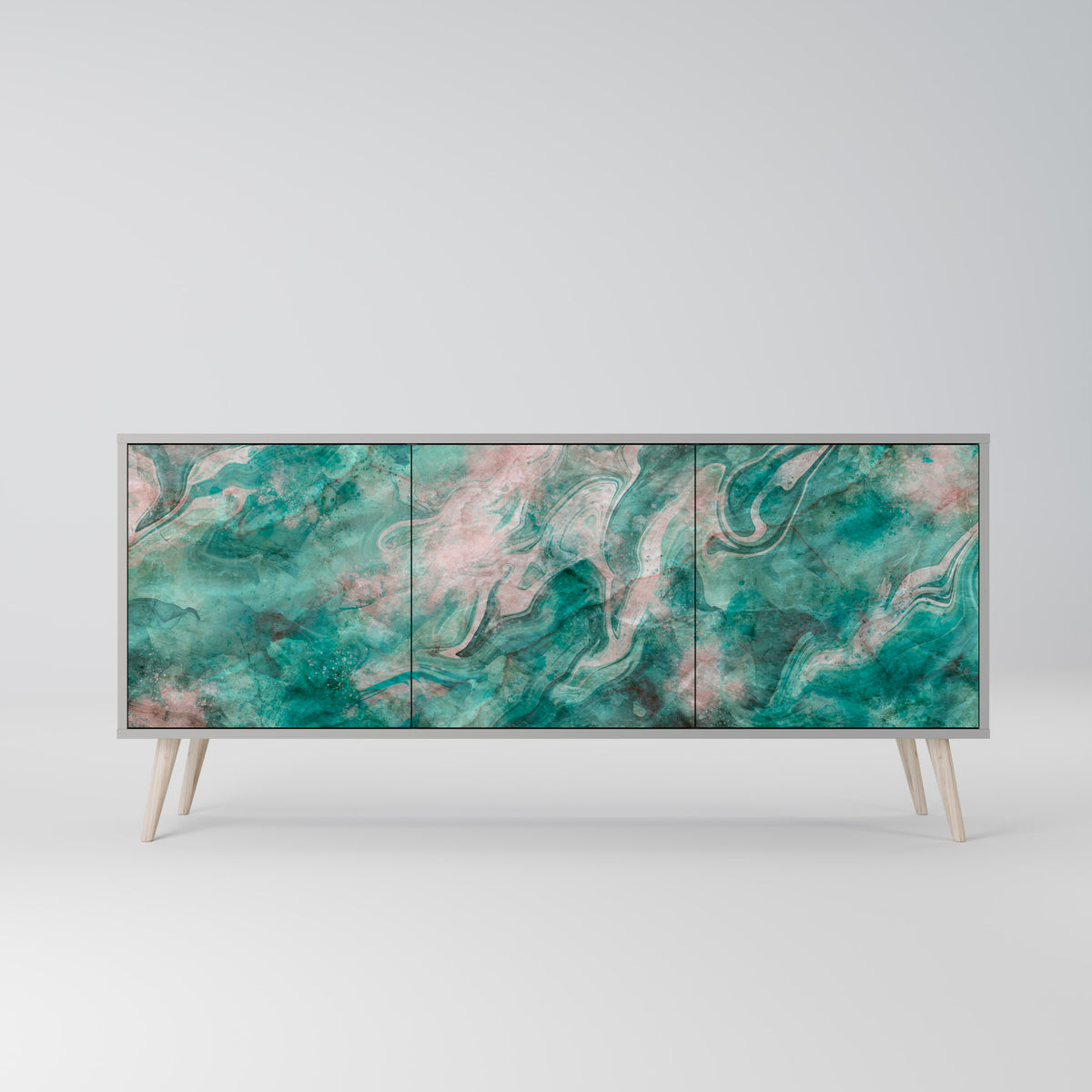 ABSTRACT ALCHEMY Třídveřová komoda