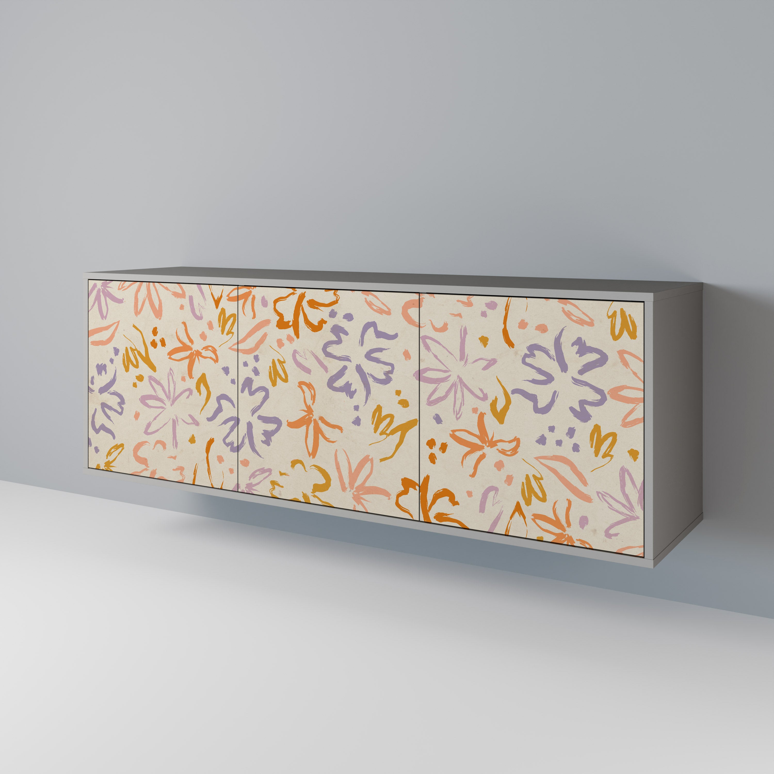 SPRING WHIMSY 3-Door Sideboard