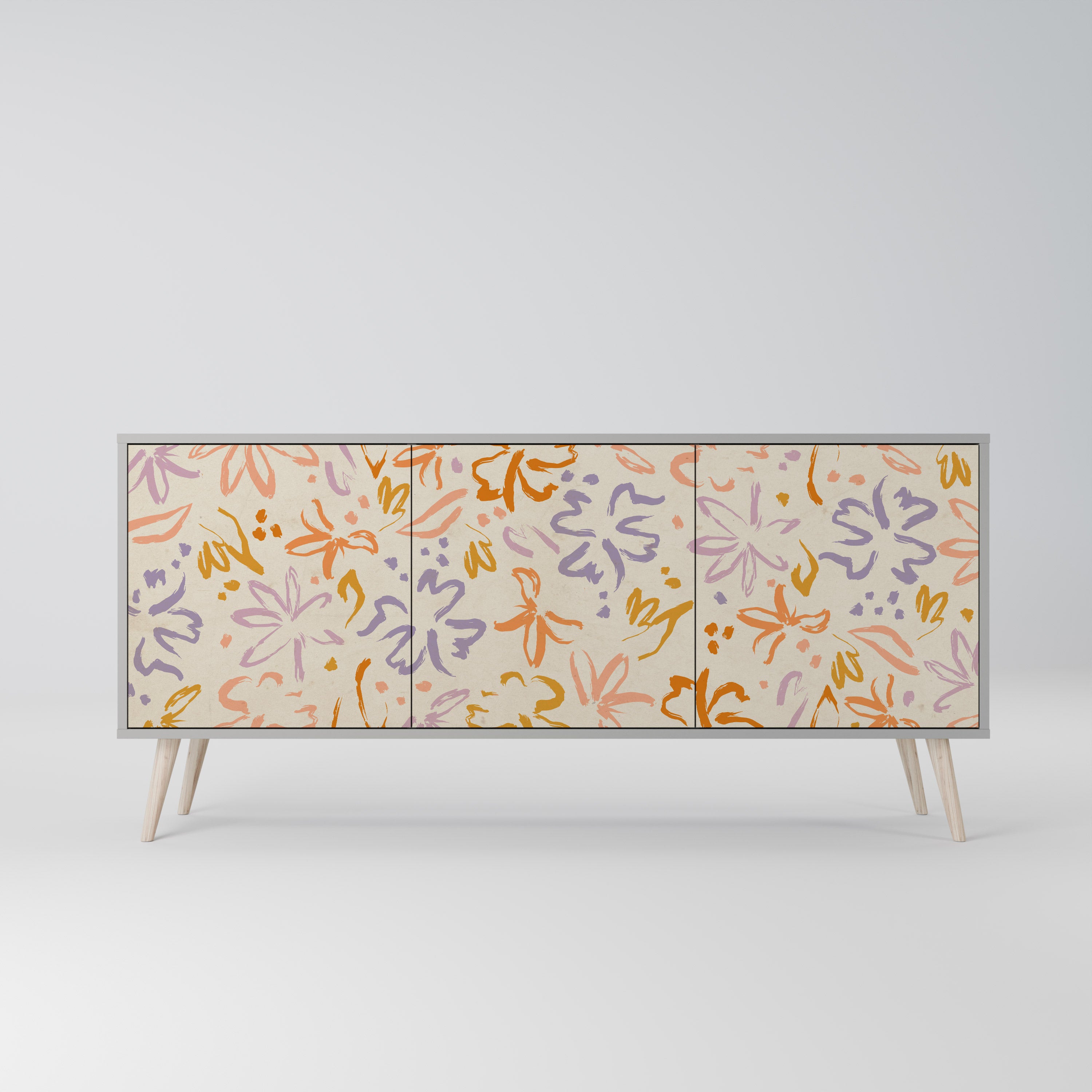 SPRING WHIMSY 3-Door Sideboard