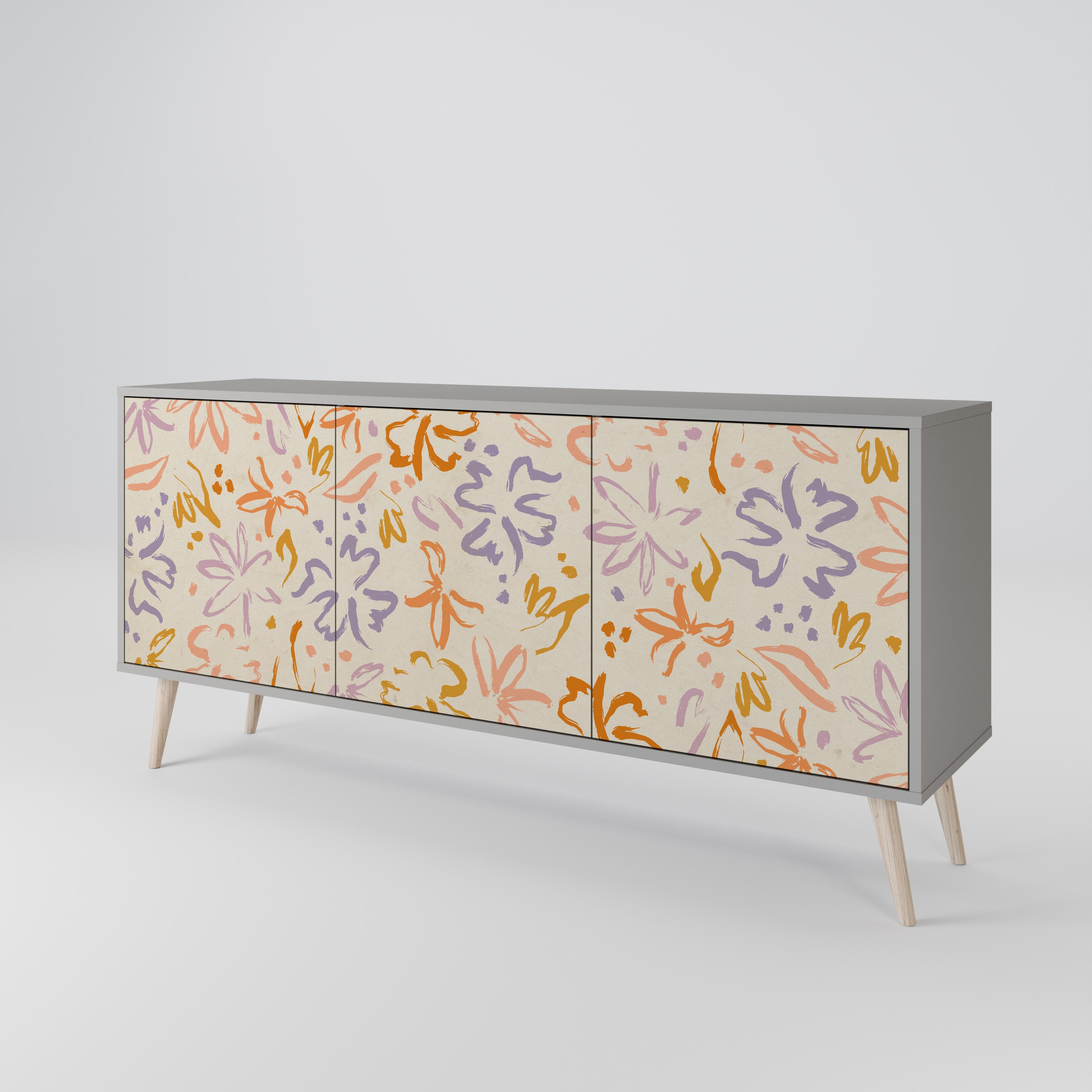 SPRING WHIMSY 3-Door Sideboard