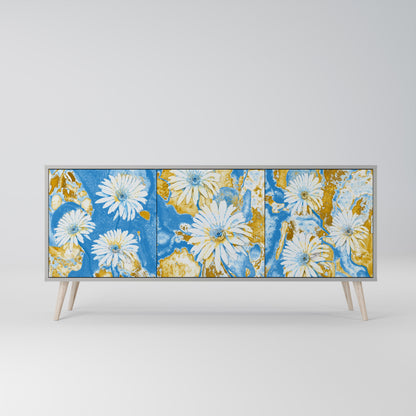 DAISY LUXE Třídveřová komoda