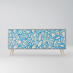 BLOOMY MORNING 3-Door Sideboard