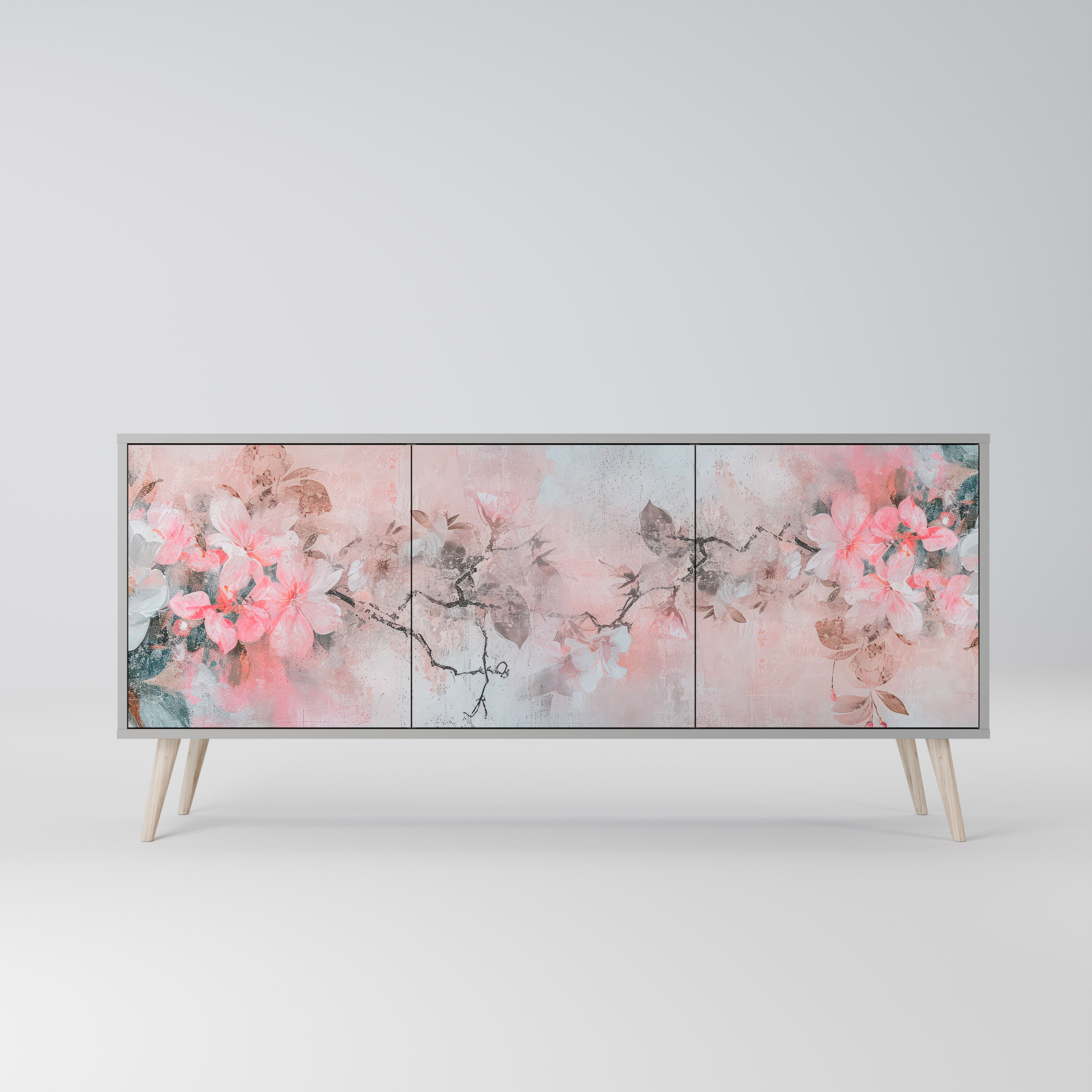 CHERRY BLOSSOM 3-Door Sideboard