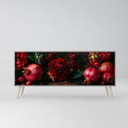 DAHLIAS AND POMEGRANATES 3-Door Sideboard