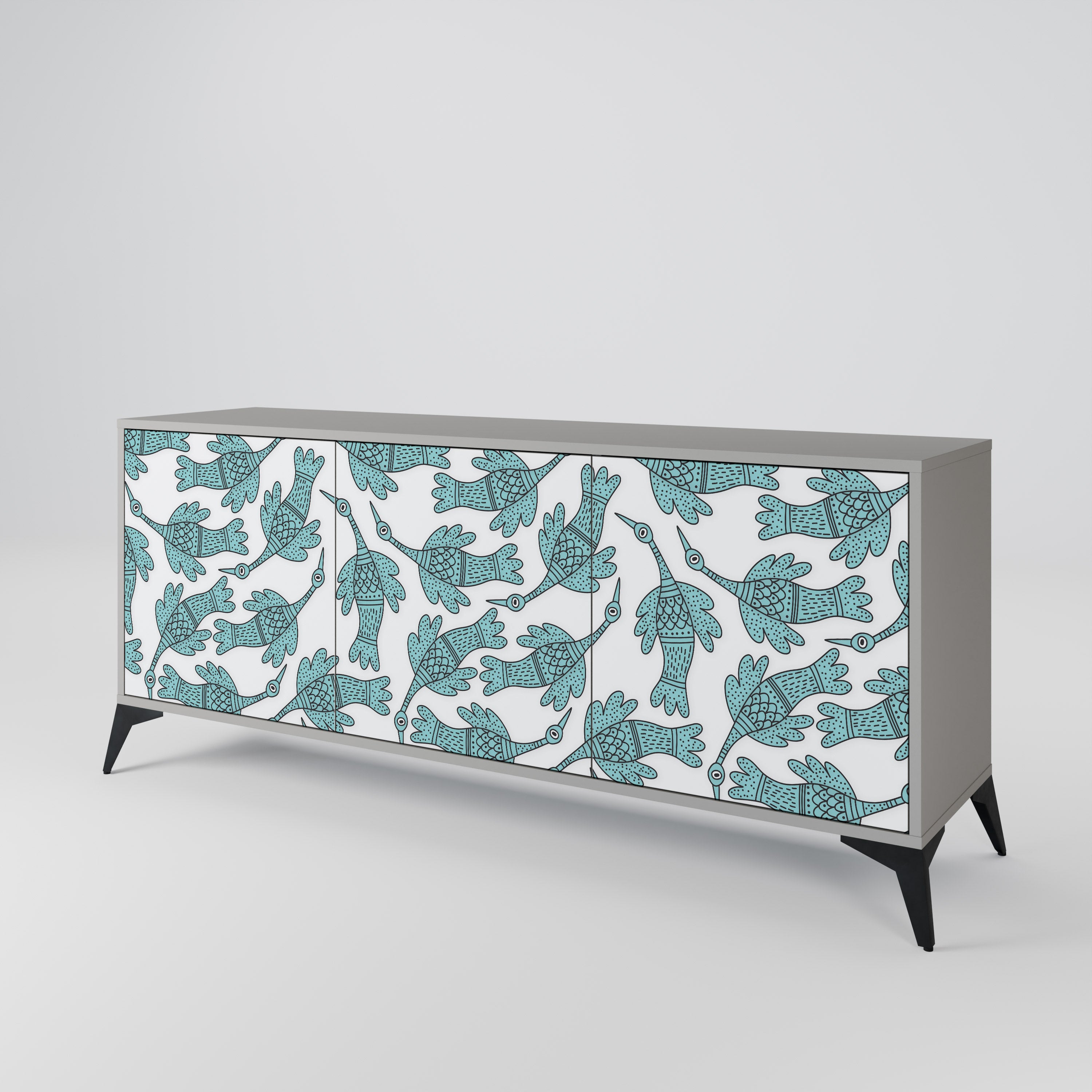 WATERSPOUT SONGIBIRD 3-Door Sideboard