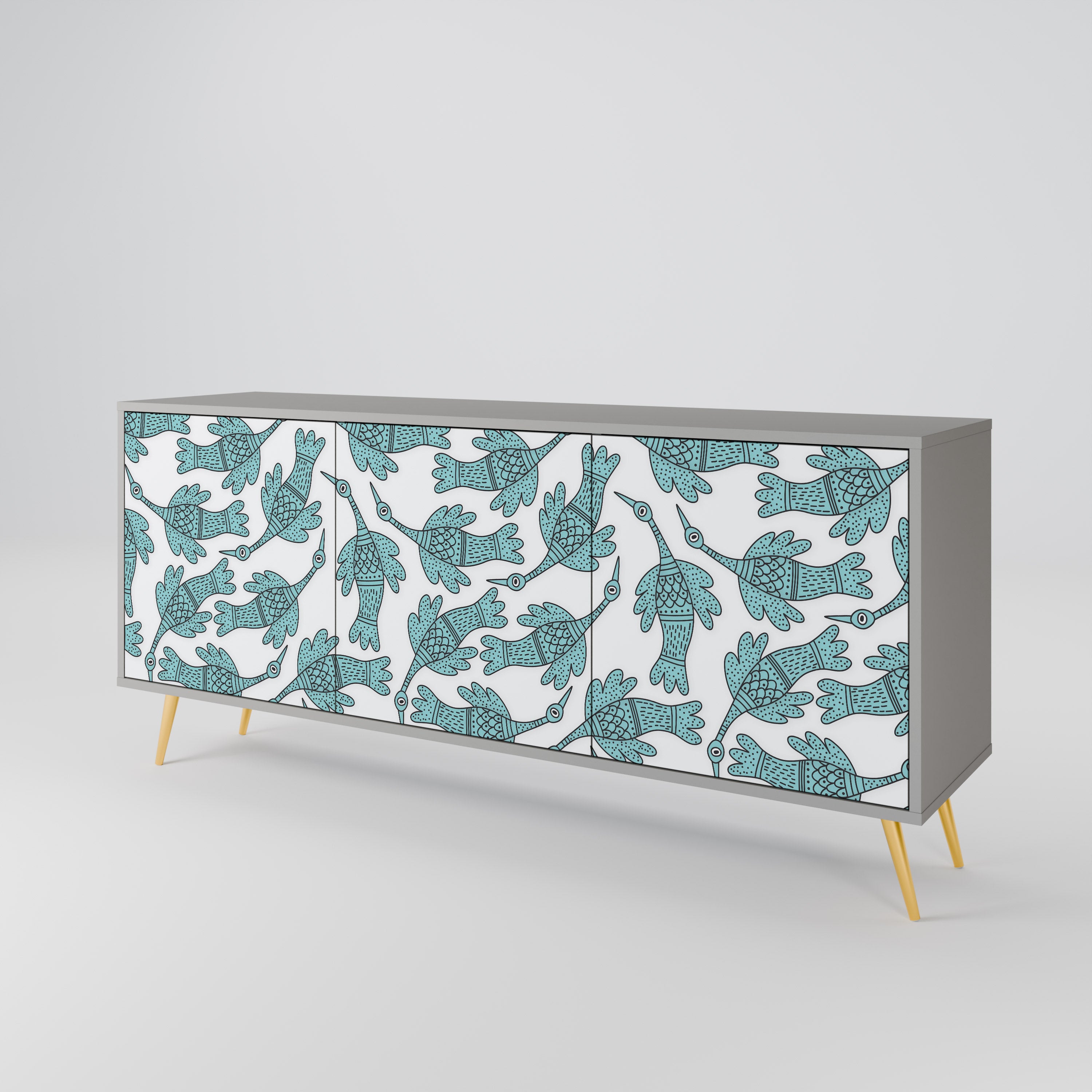 WATERSPOUT SONGIBIRD 3-Door Sideboard