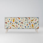 COLORFUL INSECTS 3-Door Sideboard
