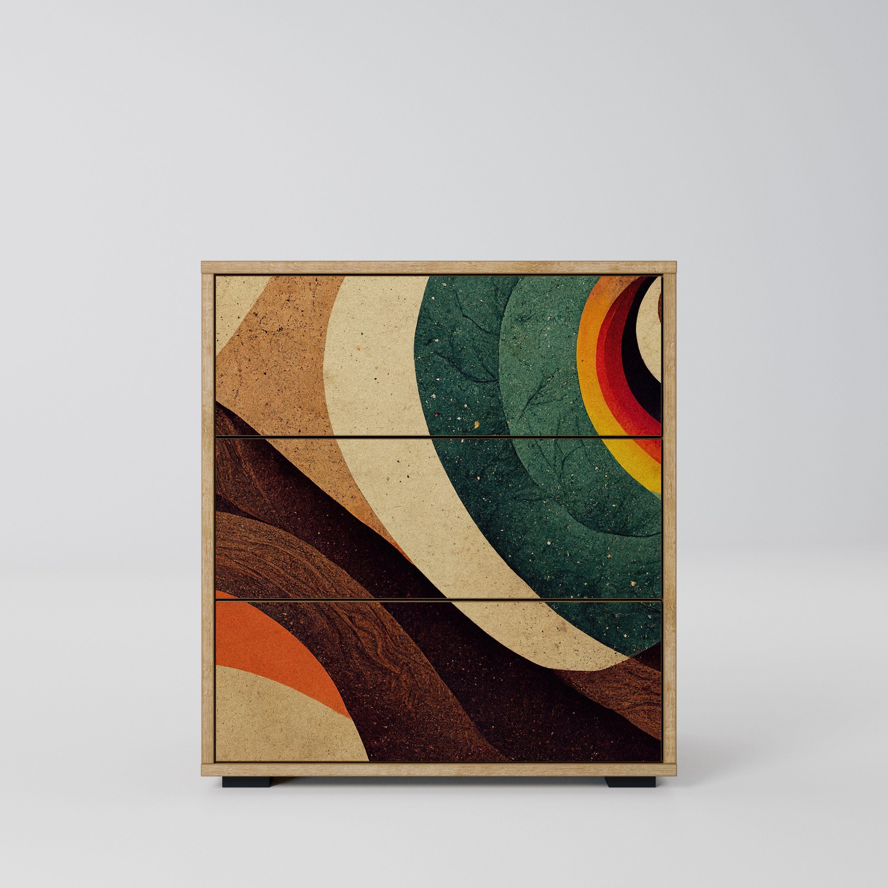 COLORFUL STRANDS Chest of drawers