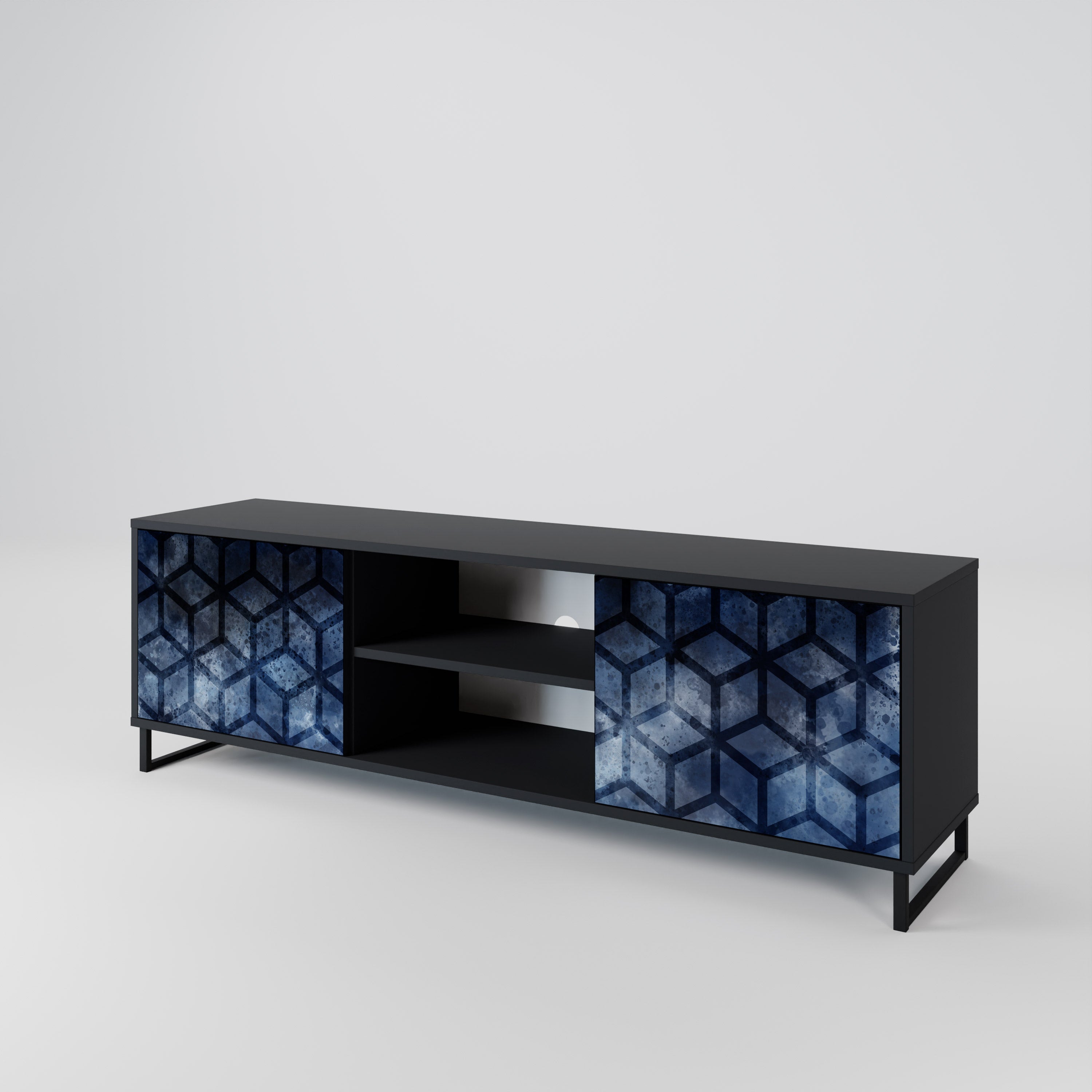 CUBIC MIST 2-Door TV Cabinet