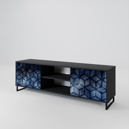 CUBIC MIST Dvoudveřový TV stolek