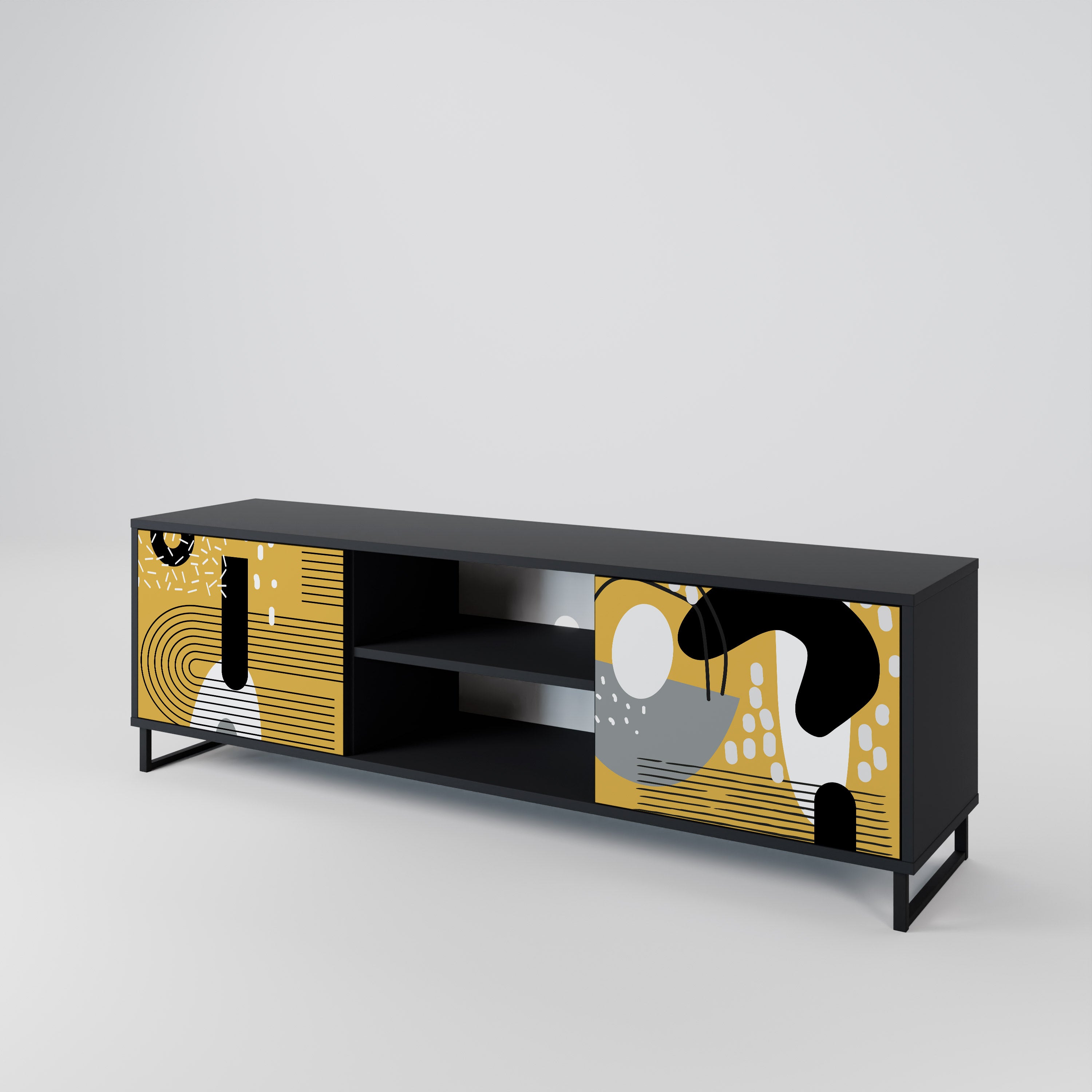 SHAPESHIFT SYMPHONY 2-Door TV Cabinet