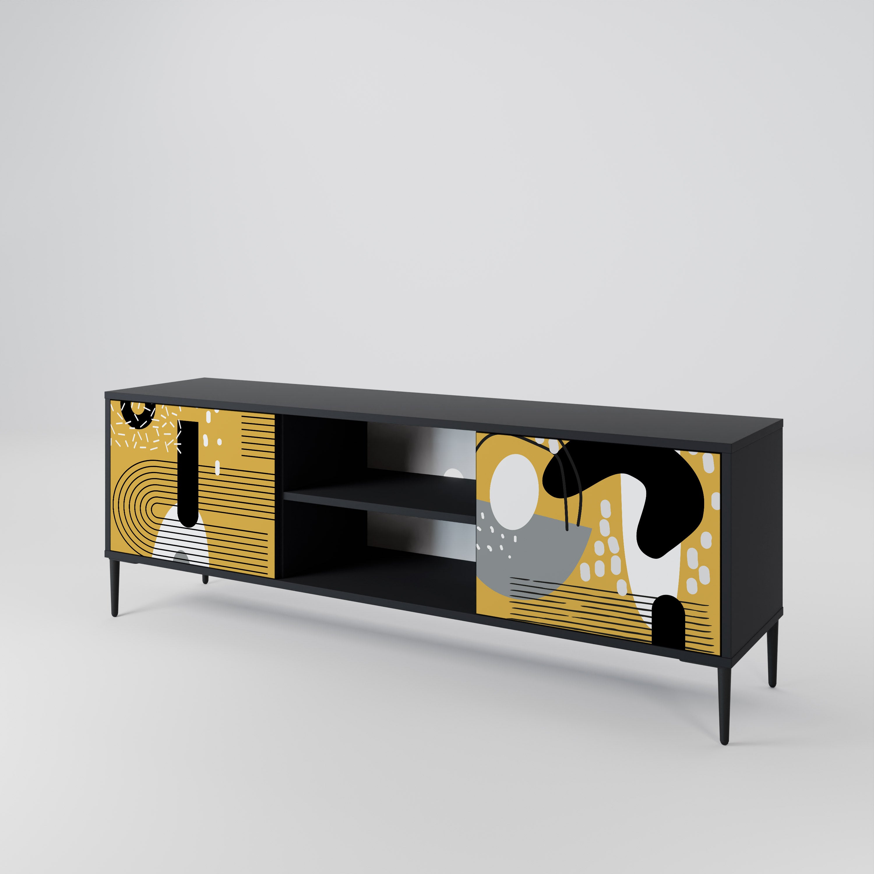 SHAPESHIFT SYMPHONY 2-Door TV Cabinet