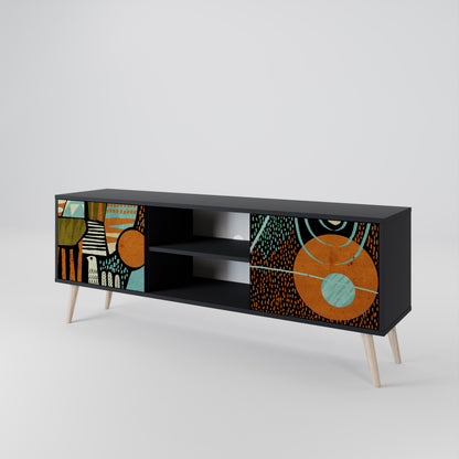 GEODE GLIMMER Dvoudveřový TV stolek