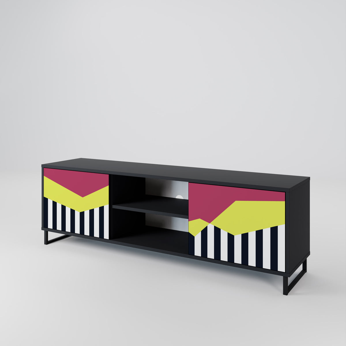 PIANO FANTASY Dvoudveřový TV stolek