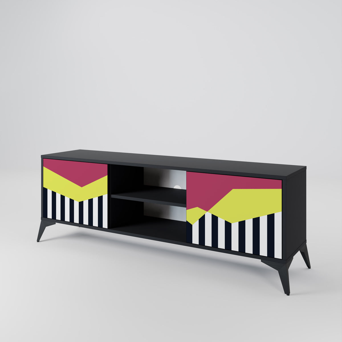 PIANO FANTASY Dvoudveřový TV stolek