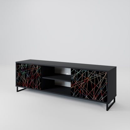 LUMINOUS SNARE Dvoudveřový TV stolek