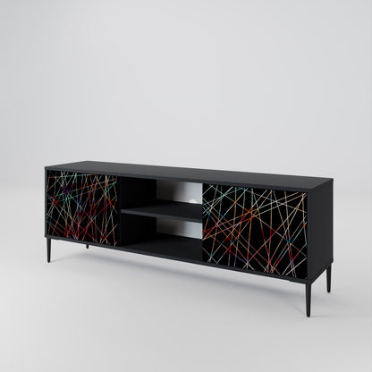 LUMINOUS SNARE Dvoudveřový TV stolek