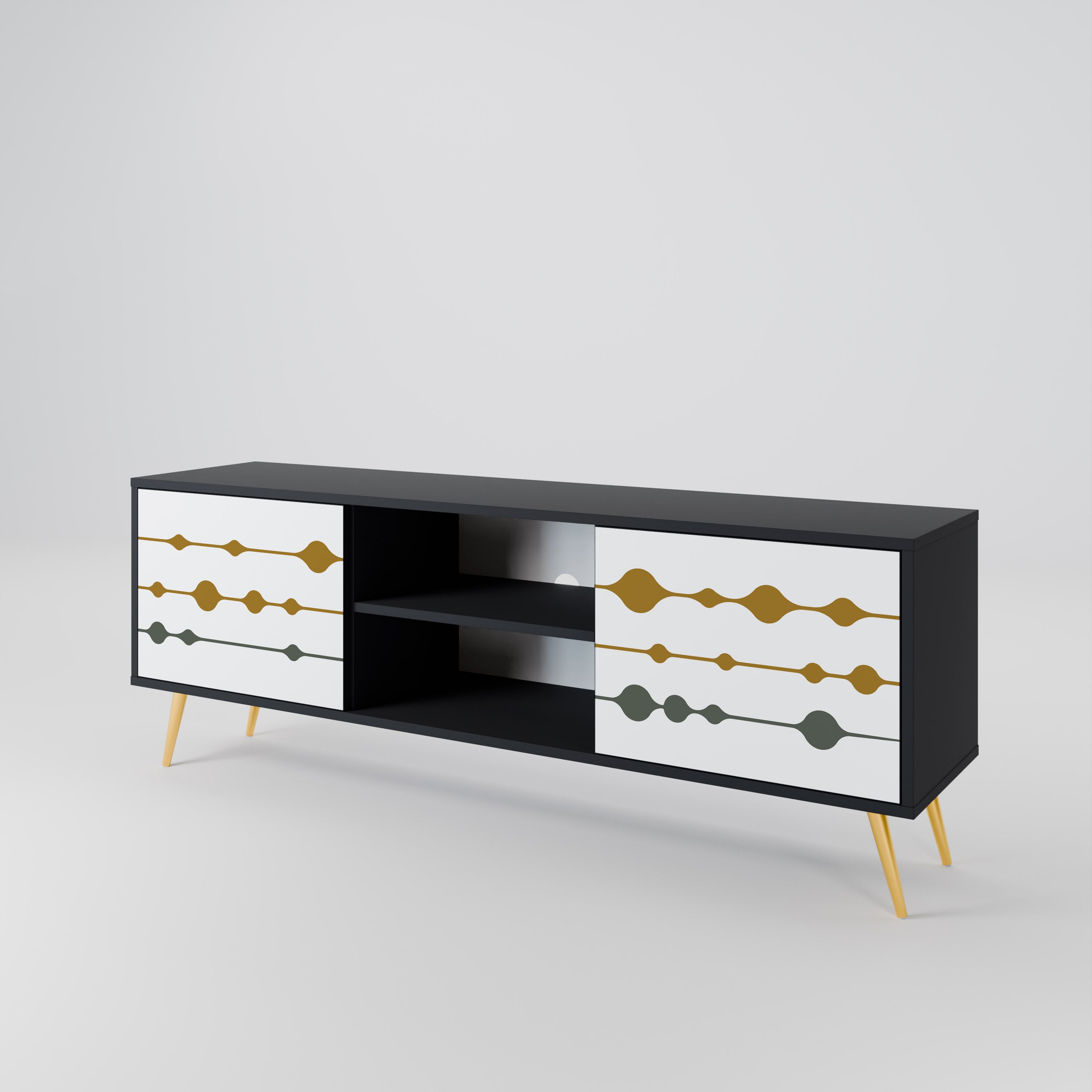 VIVID TONE Dvoudveřový TV stolek