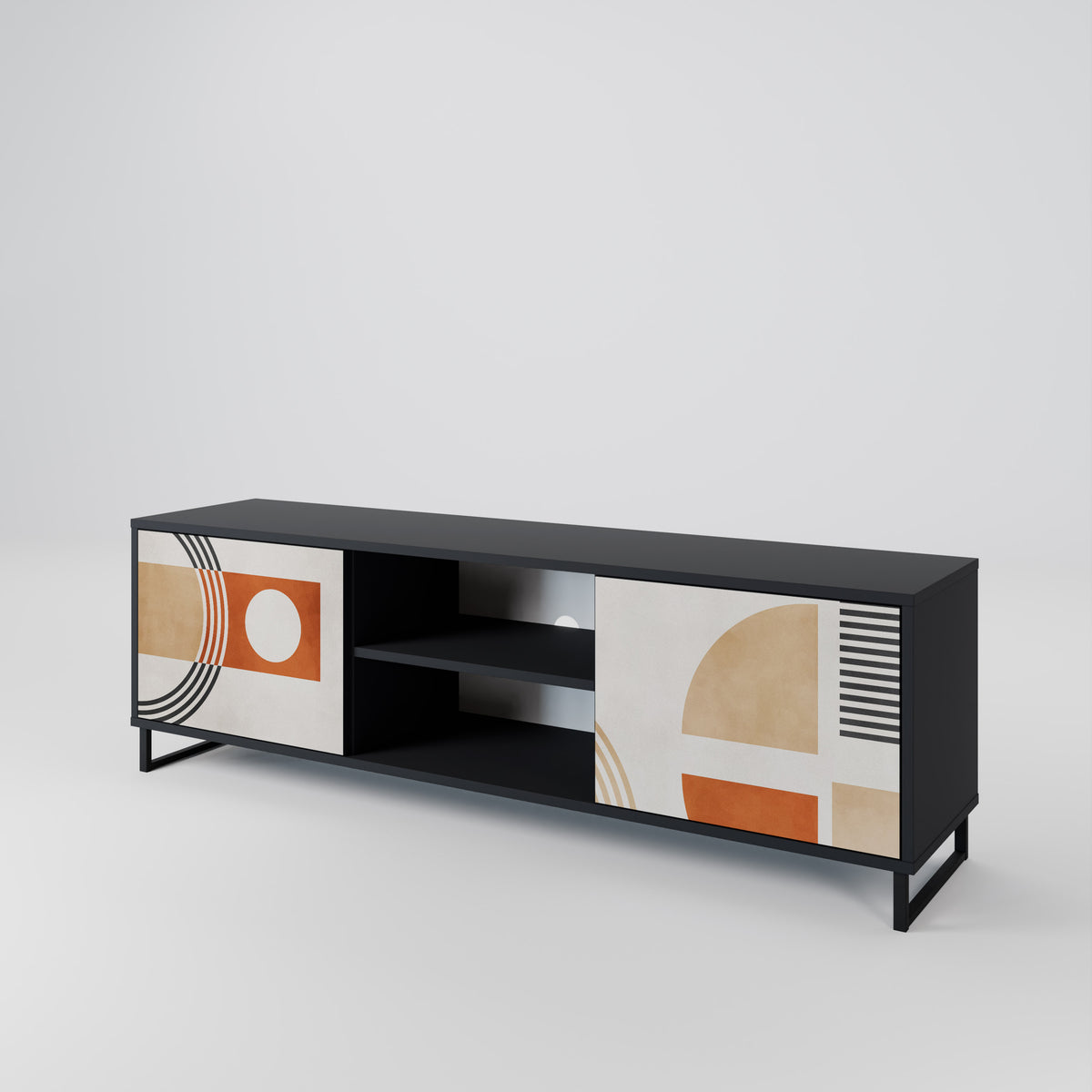 SPACE AROUND Dvoudveřový TV stolek