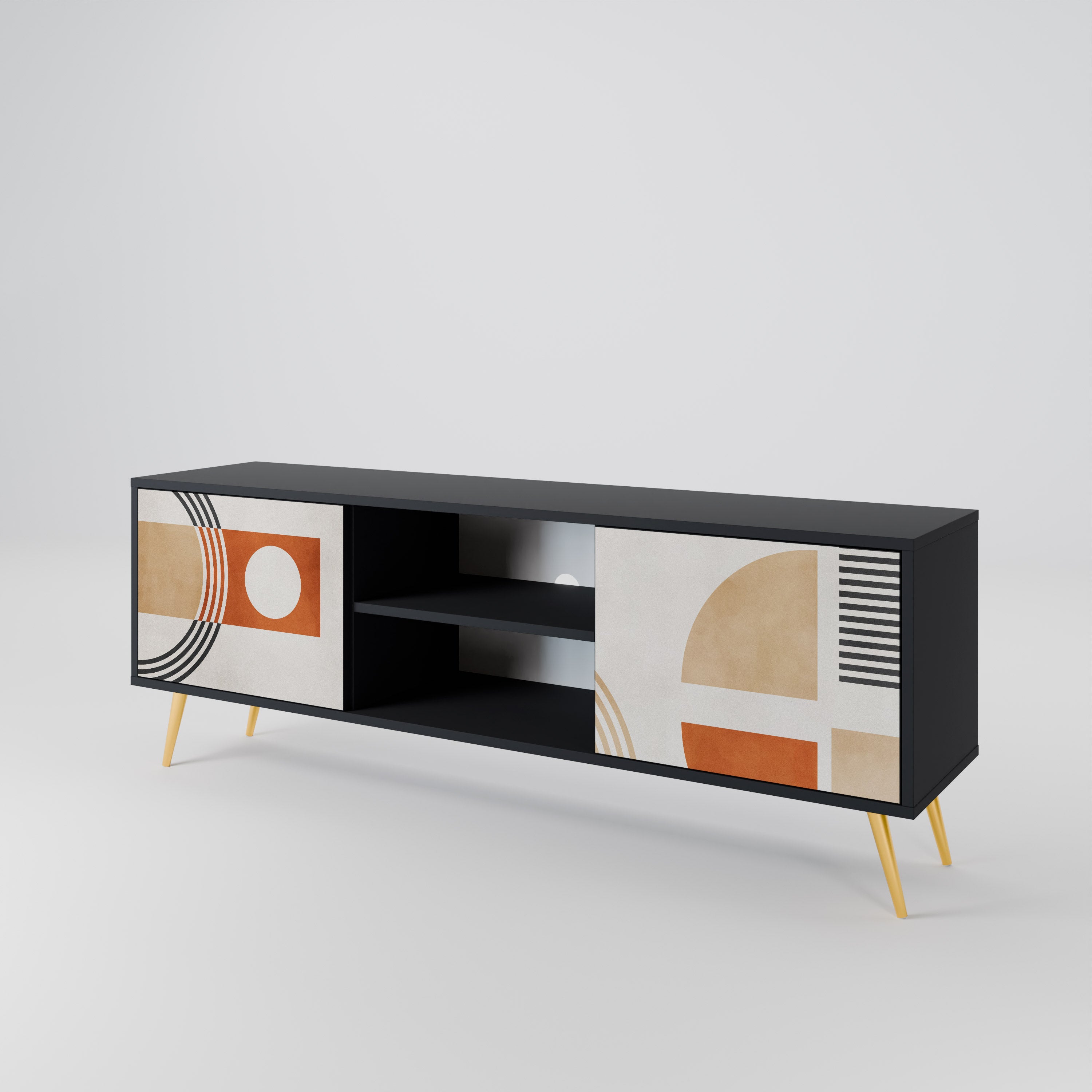 SPACE AROUND Dvoudveřový TV stolek