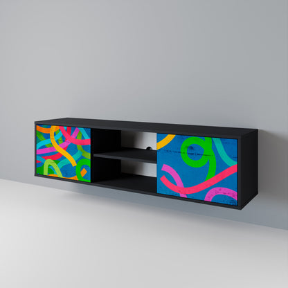STREAMER TANGLE Dvoudveřový TV stolek