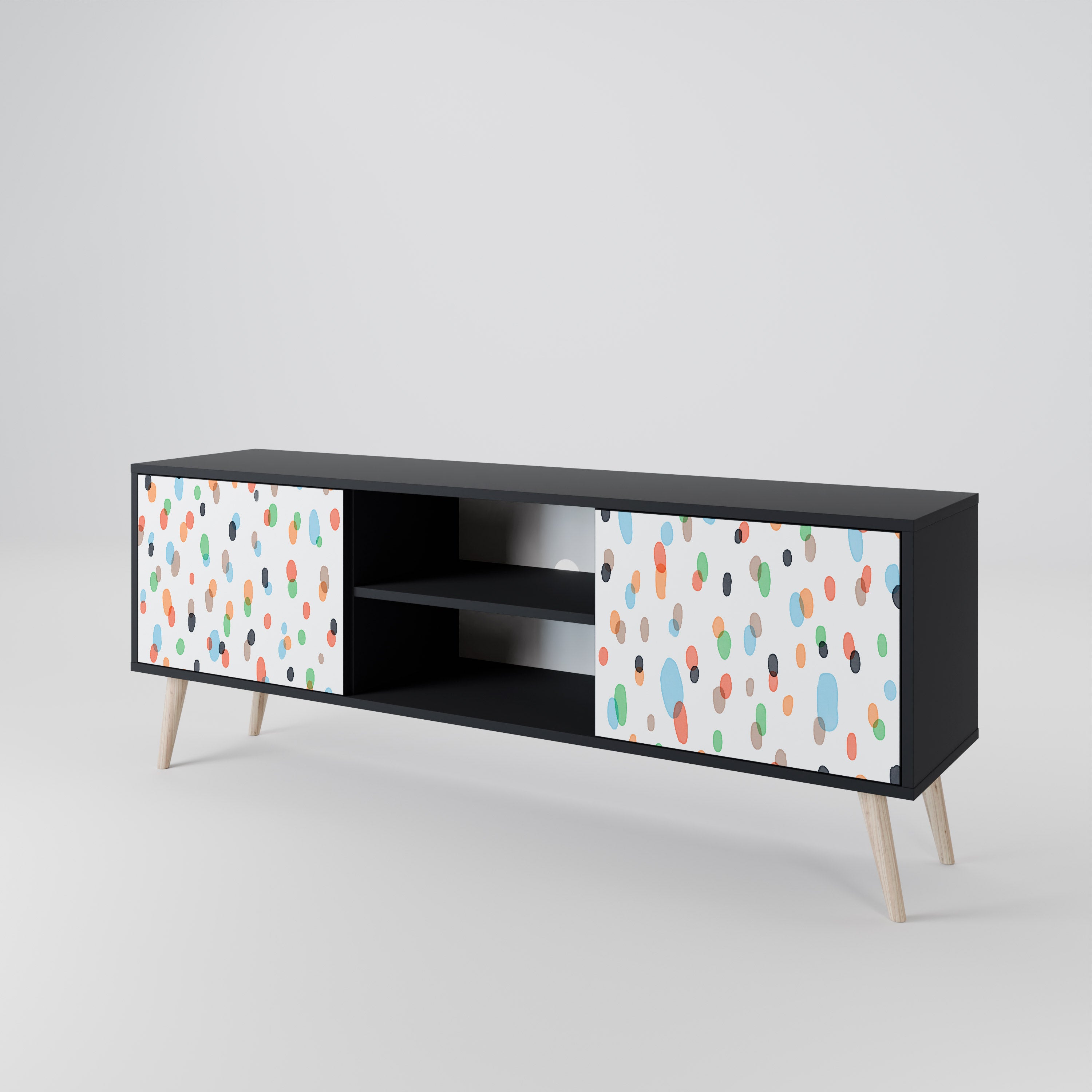 ENERGETIC SPOTS Dvoudveřový TV stolek