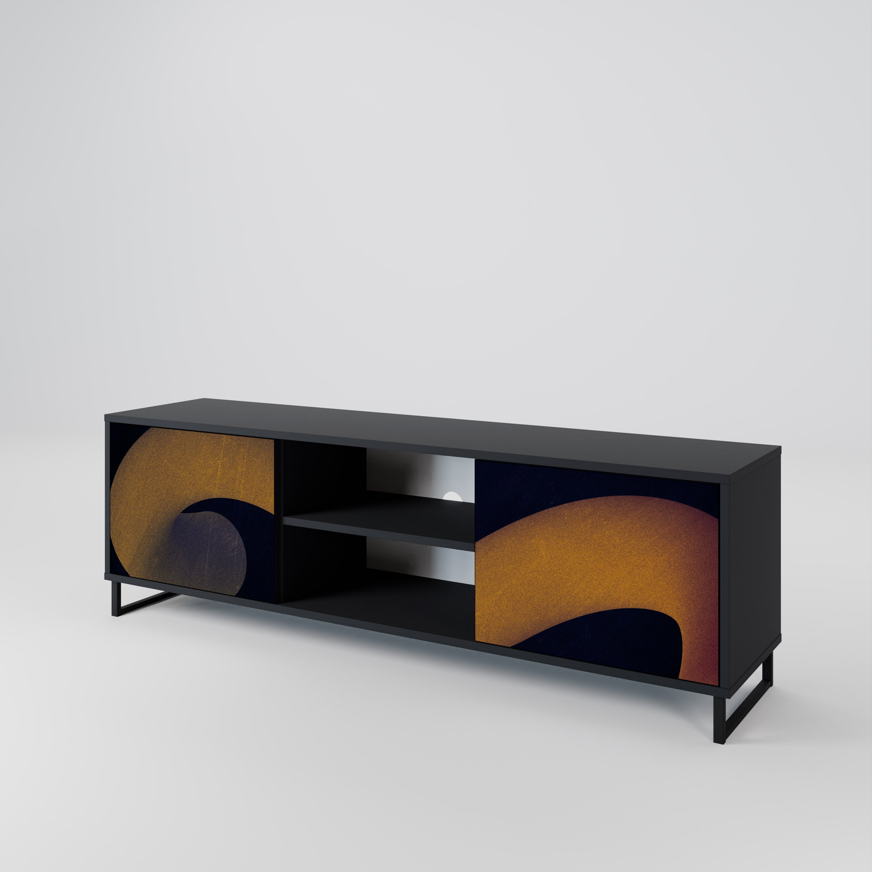 HOLLOW TIME 2-Door TV Cabinet