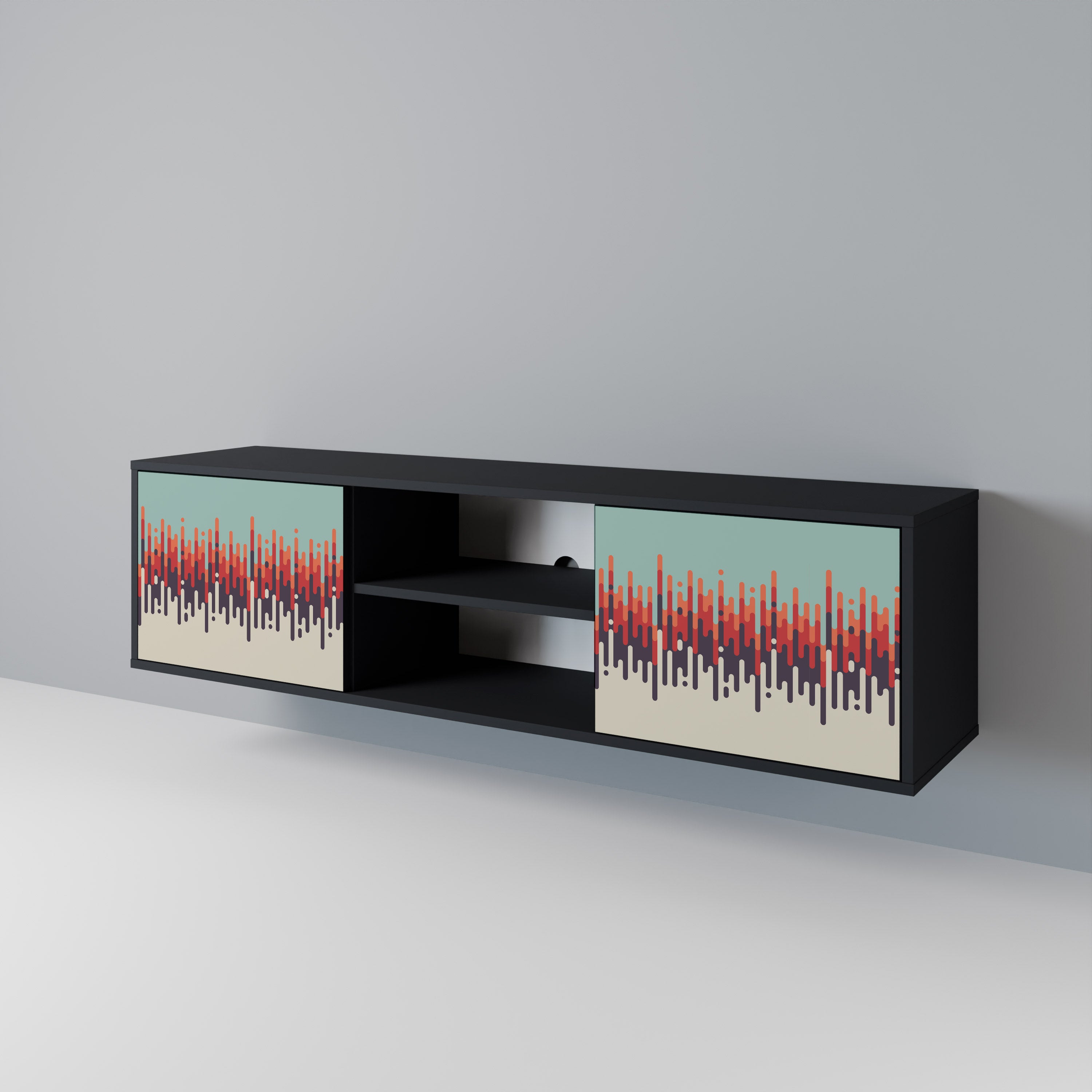 CHROMA CONTOURS 2-Door TV Cabinet