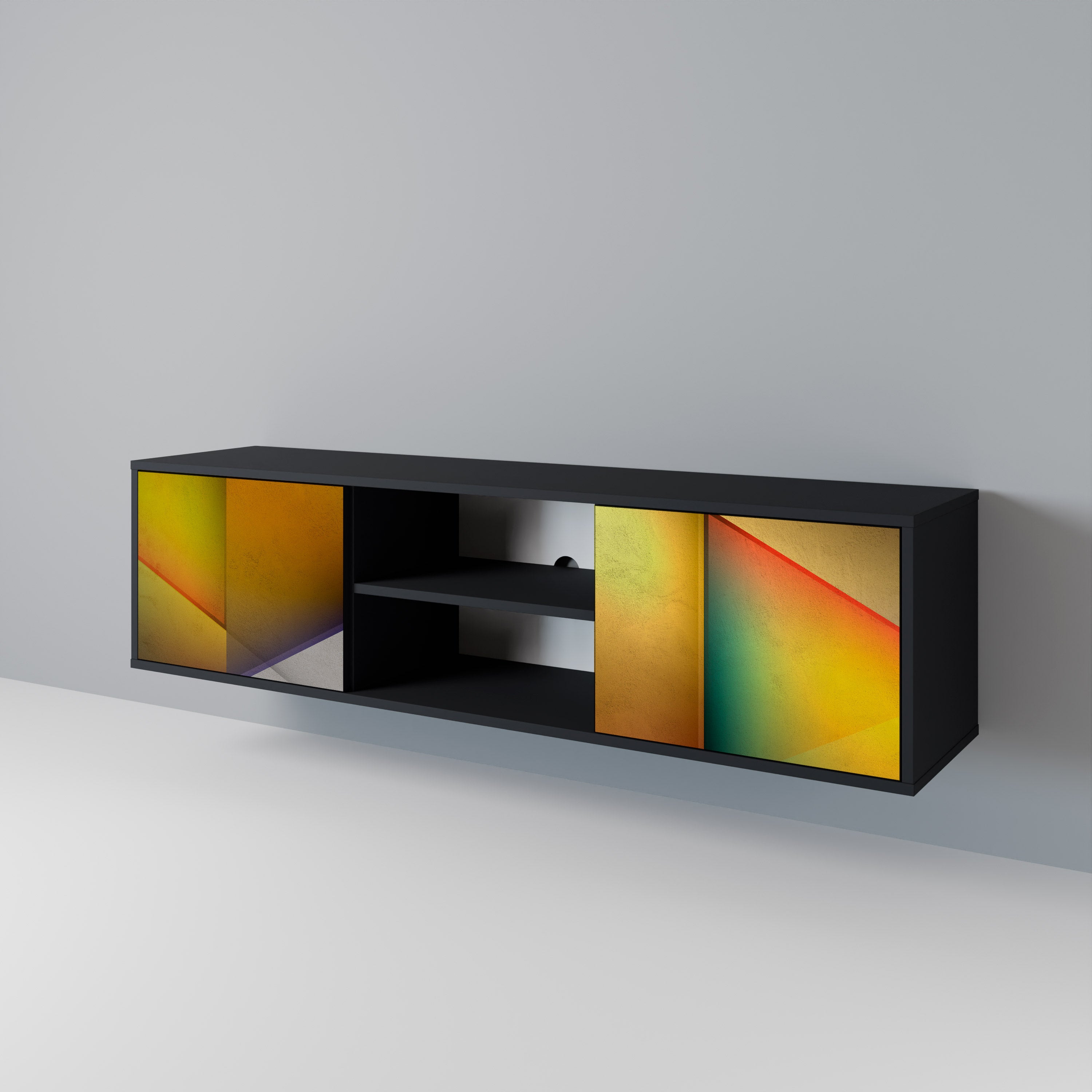 PIERCING SHARPNESS 2-Door TV Cabinet