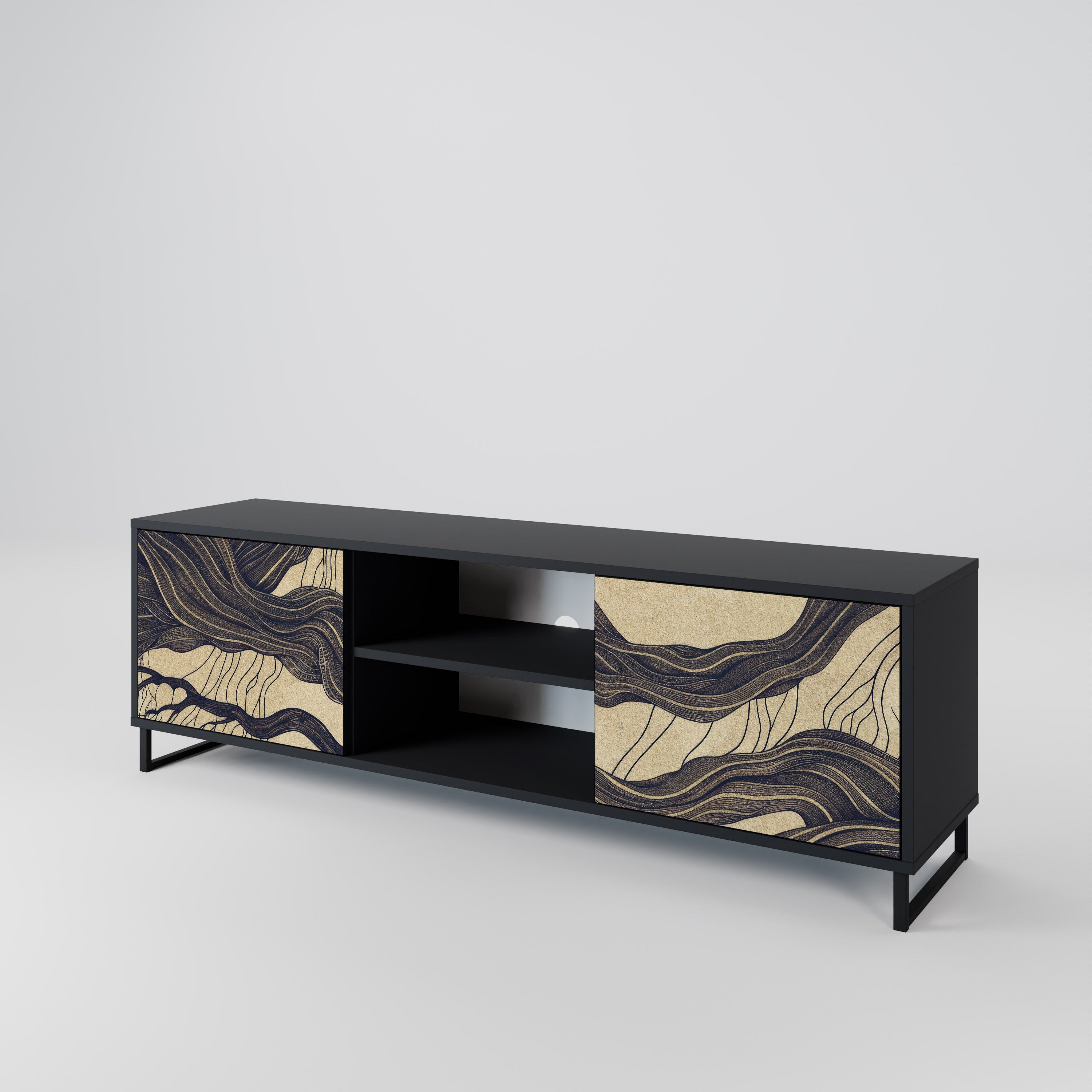 UNIFIED FRAGMENTS 2-Door TV Cabinet