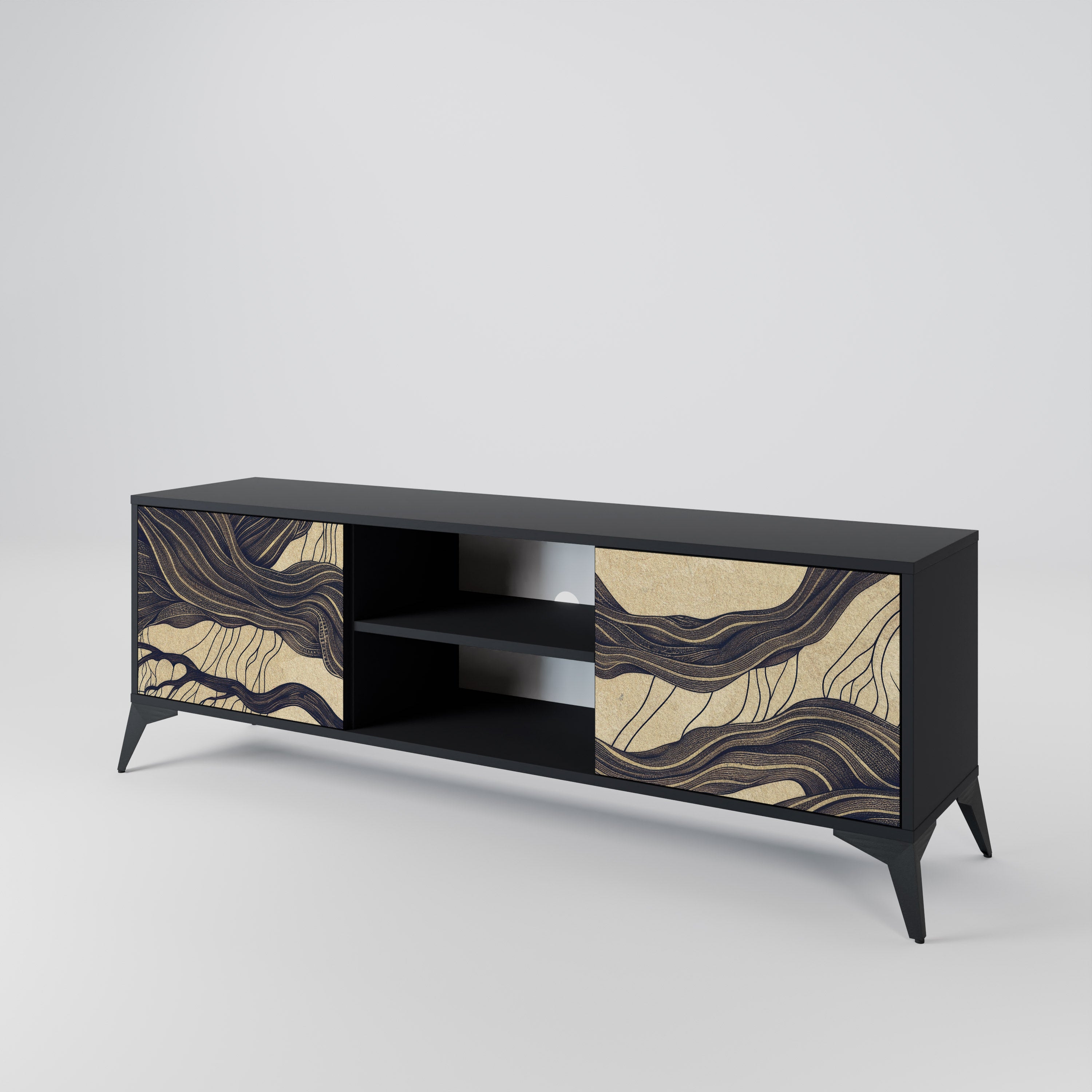 UNIFIED FRAGMENTS 2-Door TV Cabinet