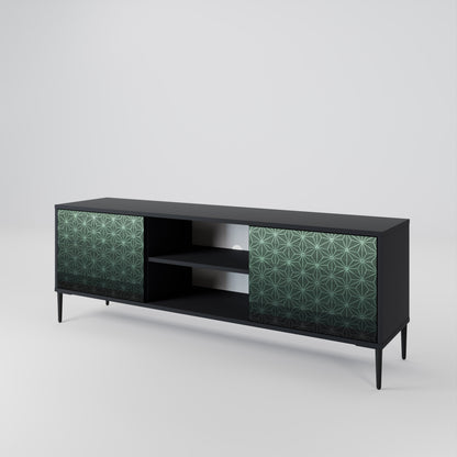 ORNAMENTAL GLIMMER Dvoudveřový TV stolek