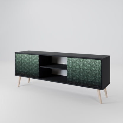 ORNAMENTAL GLIMMER Dvoudveřový TV stolek