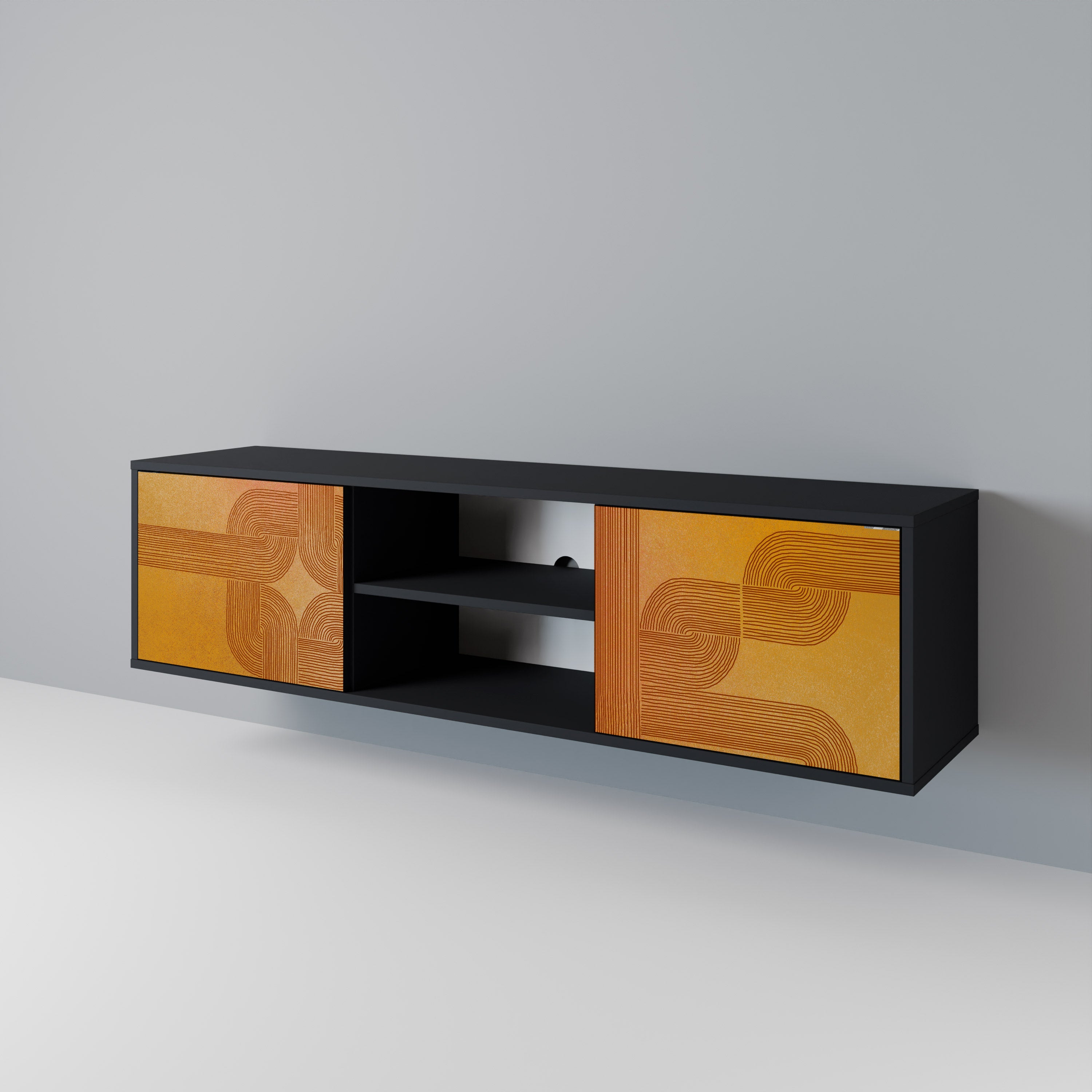 STRENGTHENING RELATION 2-Door TV Cabinet