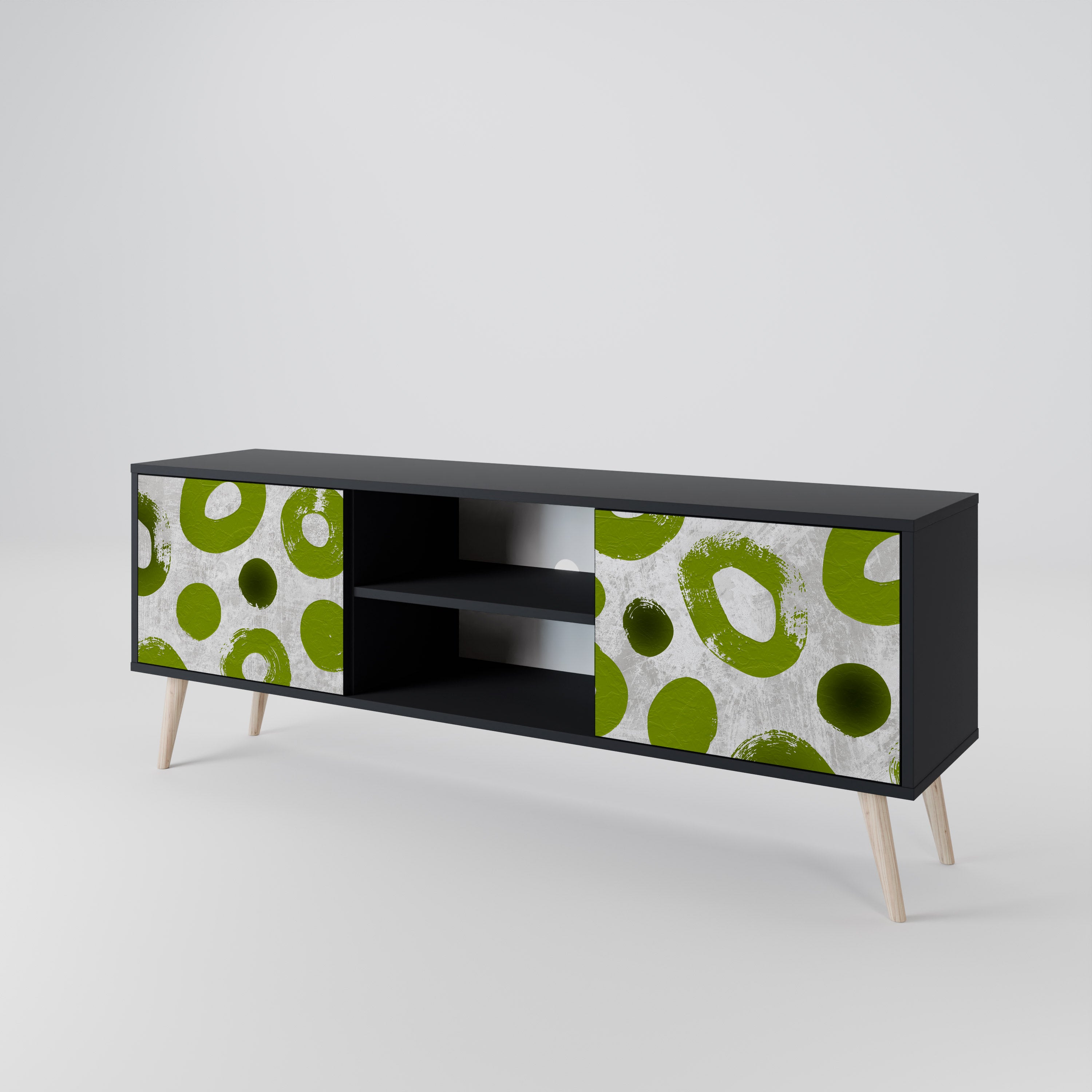 GREEN RHAPSODY 2-Door TV Cabinet
