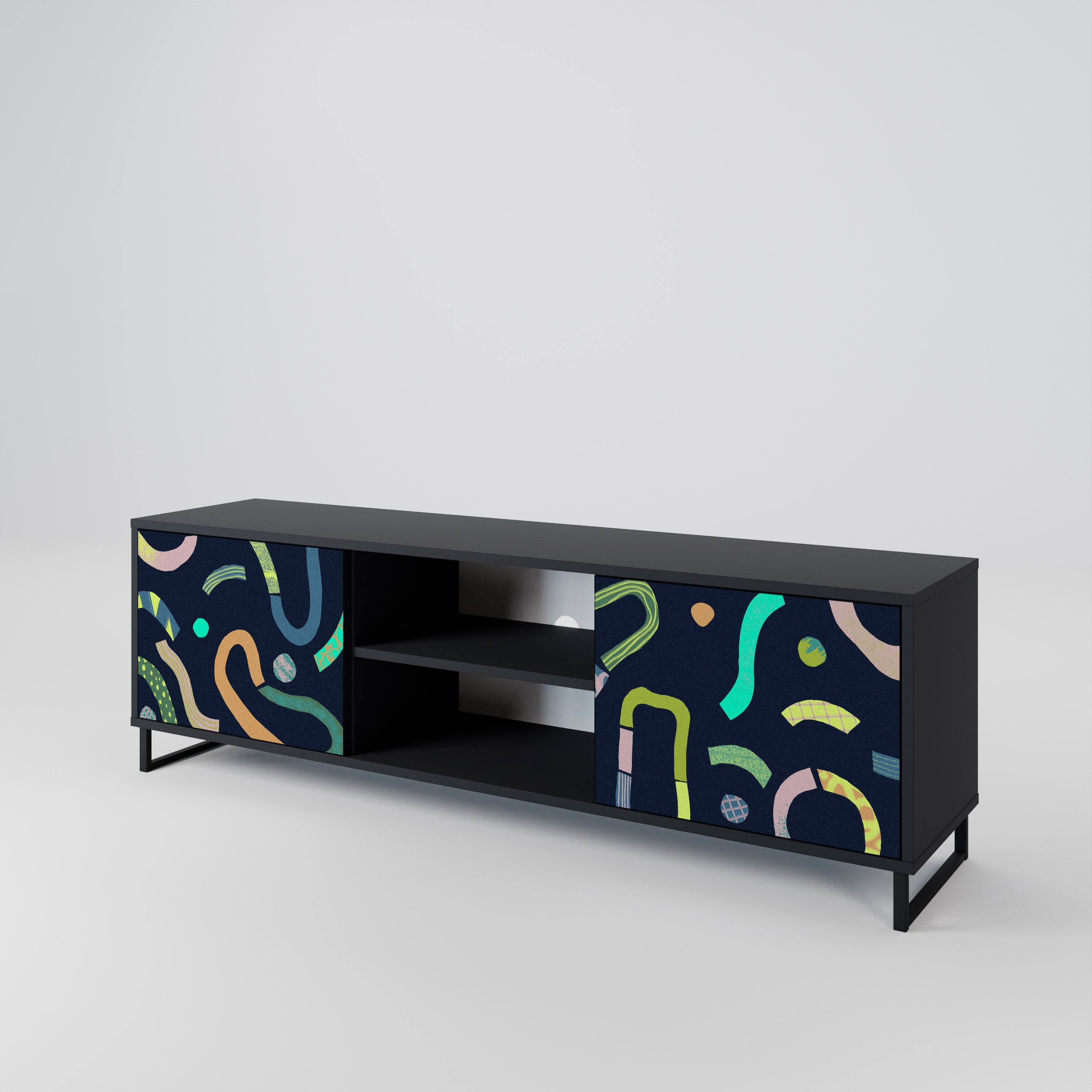 CONTRAST DANCE 2-Door TV Cabinet