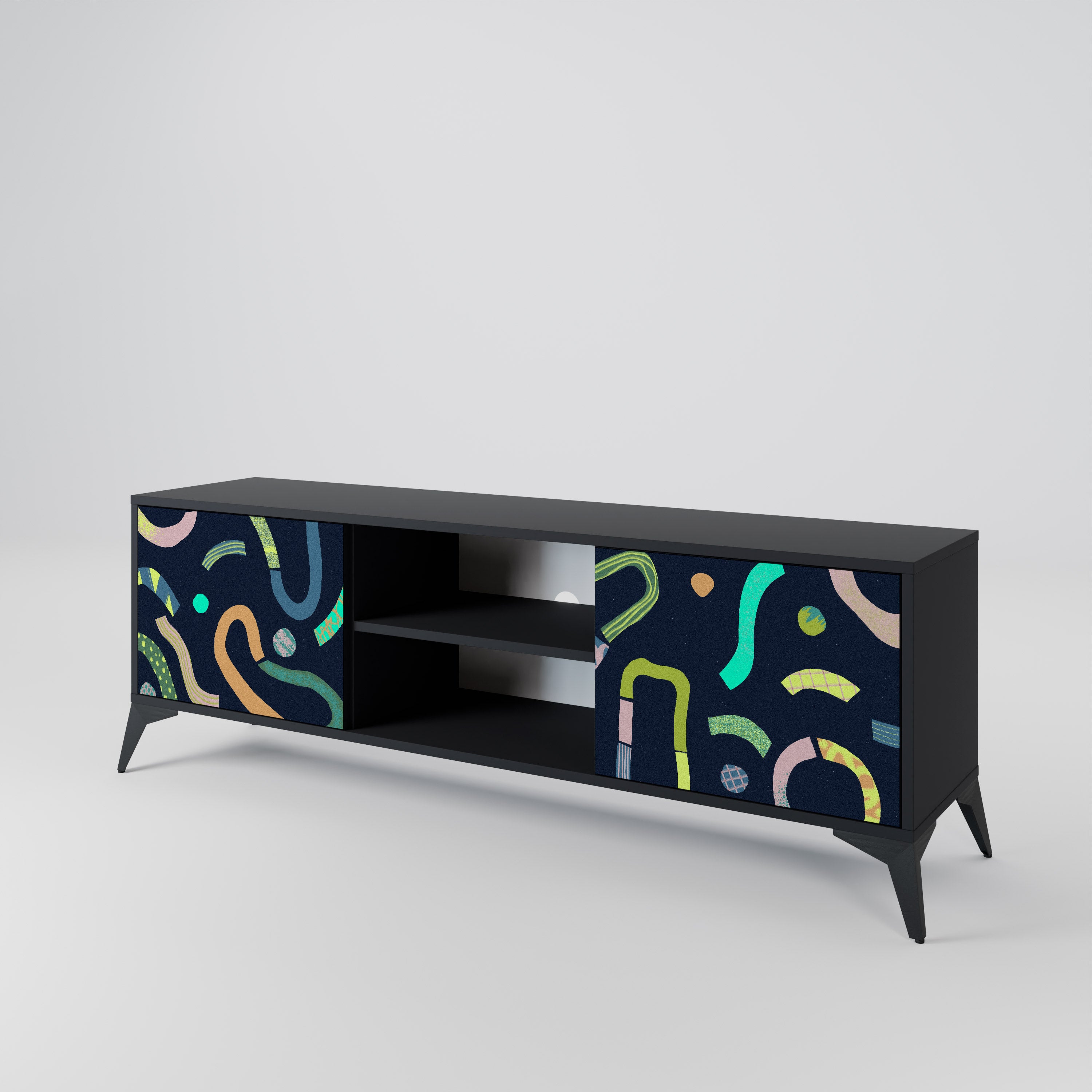 CONTRAST DANCE 2-Door TV Cabinet