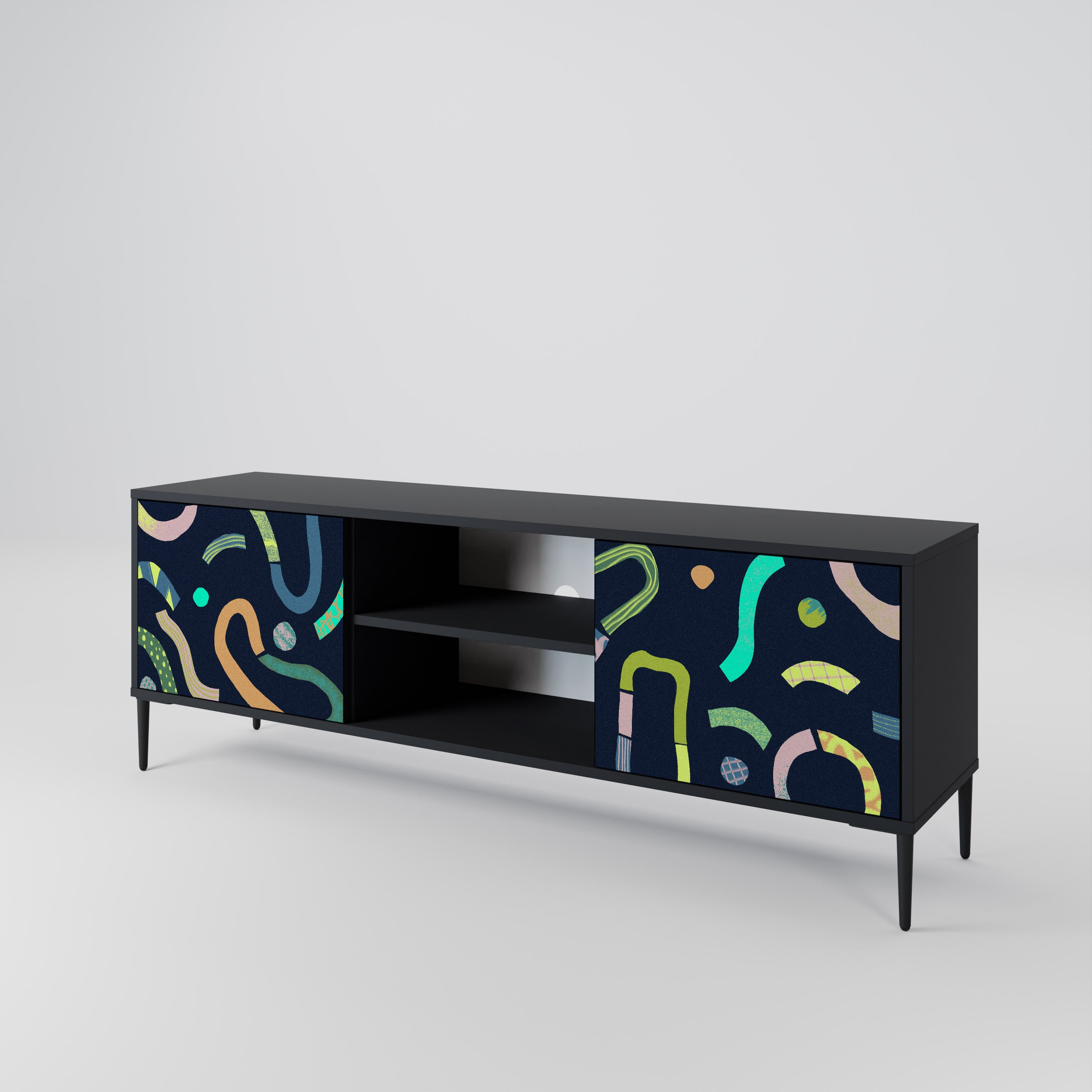 CONTRAST DANCE 2-Door TV Cabinet
