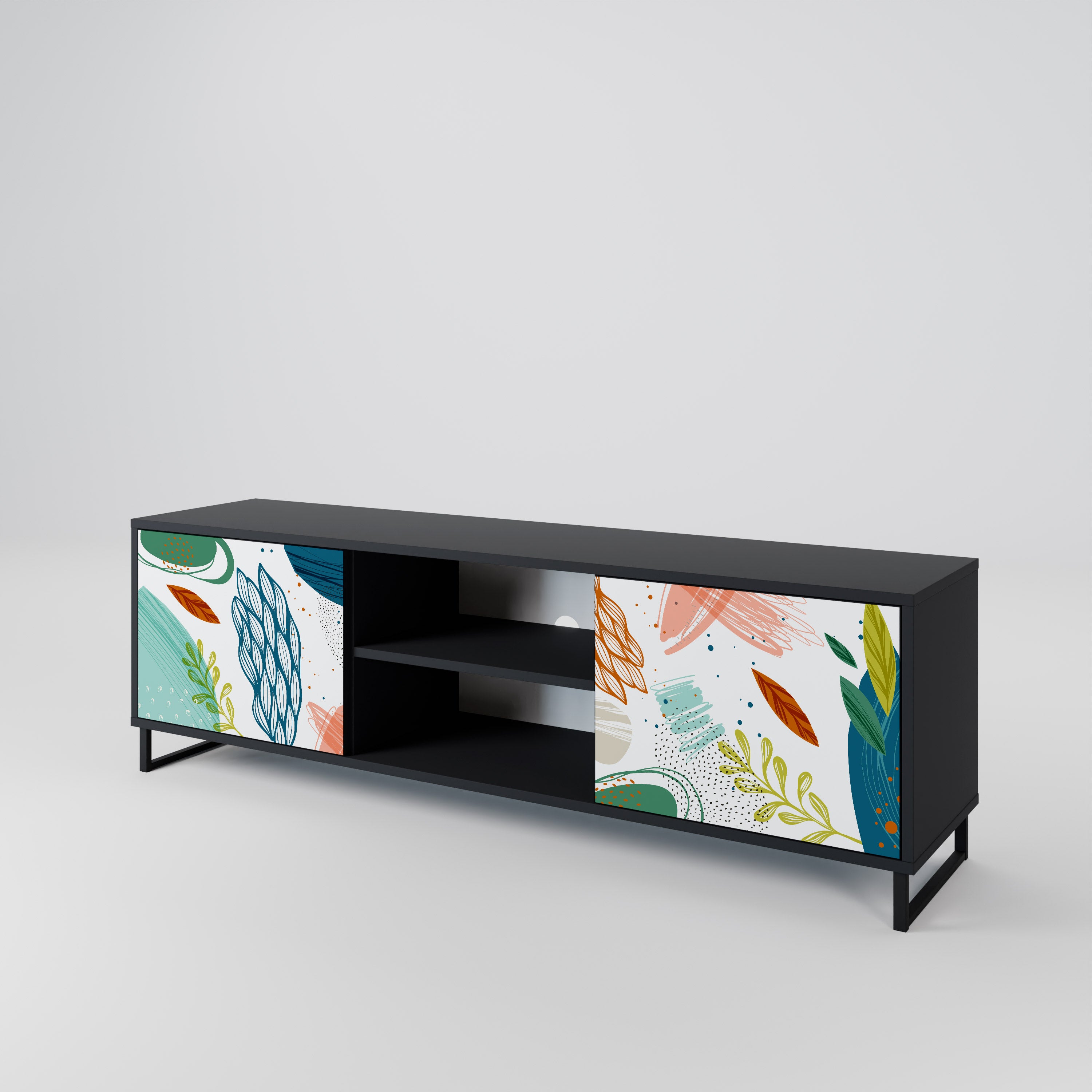 BOTANICAL HURRICANE 2-Door TV Cabinet