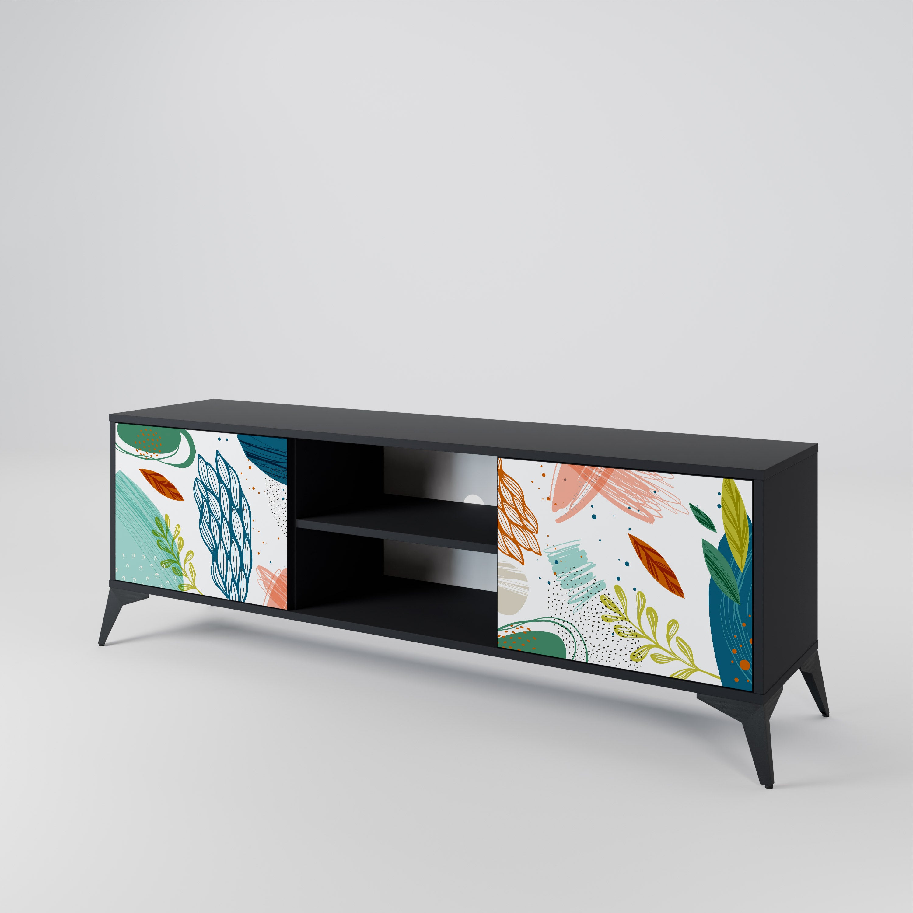 BOTANICAL HURRICANE 2-Door TV Cabinet