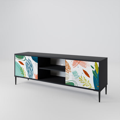 BOTANICAL HURRICANE Dvoudveřový TV stolek