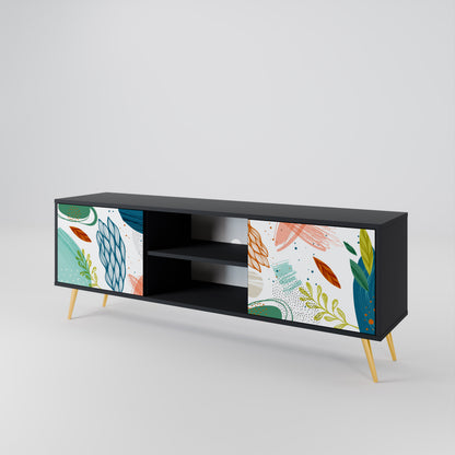 BOTANICAL HURRICANE Dvoudveřový TV stolek