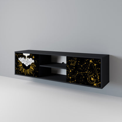 STELLAR CONSTELLATIONS Dvoudveřový TV stolek