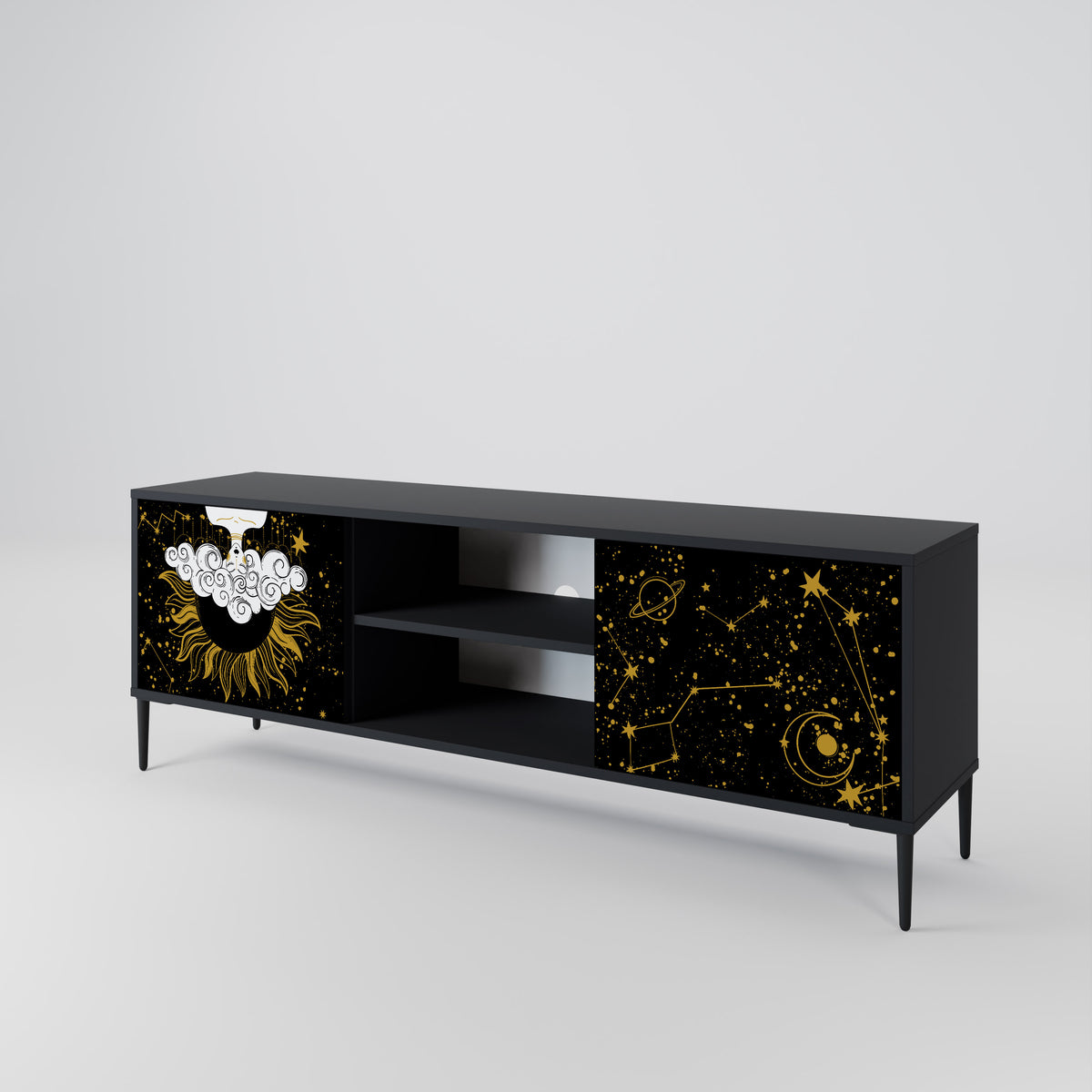 STELLAR CONSTELLATIONS Dvoudveřový TV stolek